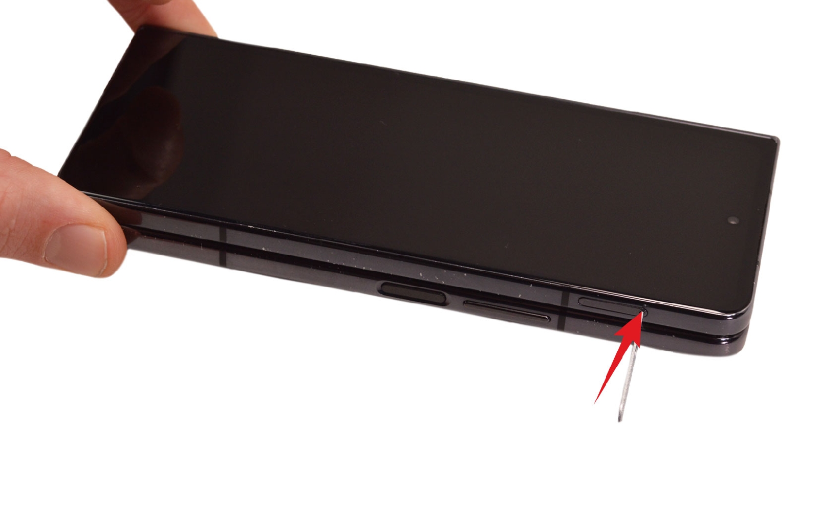 Comment changer l'écran externe et la batterie secondaire sur Galaxy Z Fold4 photo 2