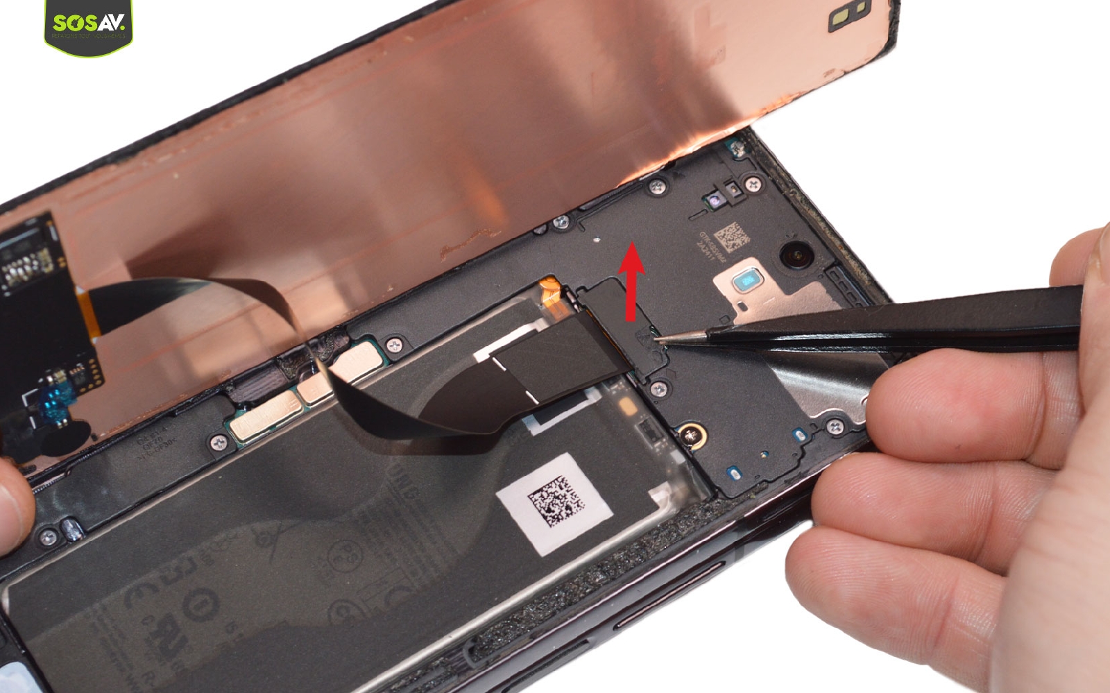 Comment changer l'écran externe et la batterie secondaire sur Galaxy Z Fold4 photo 1