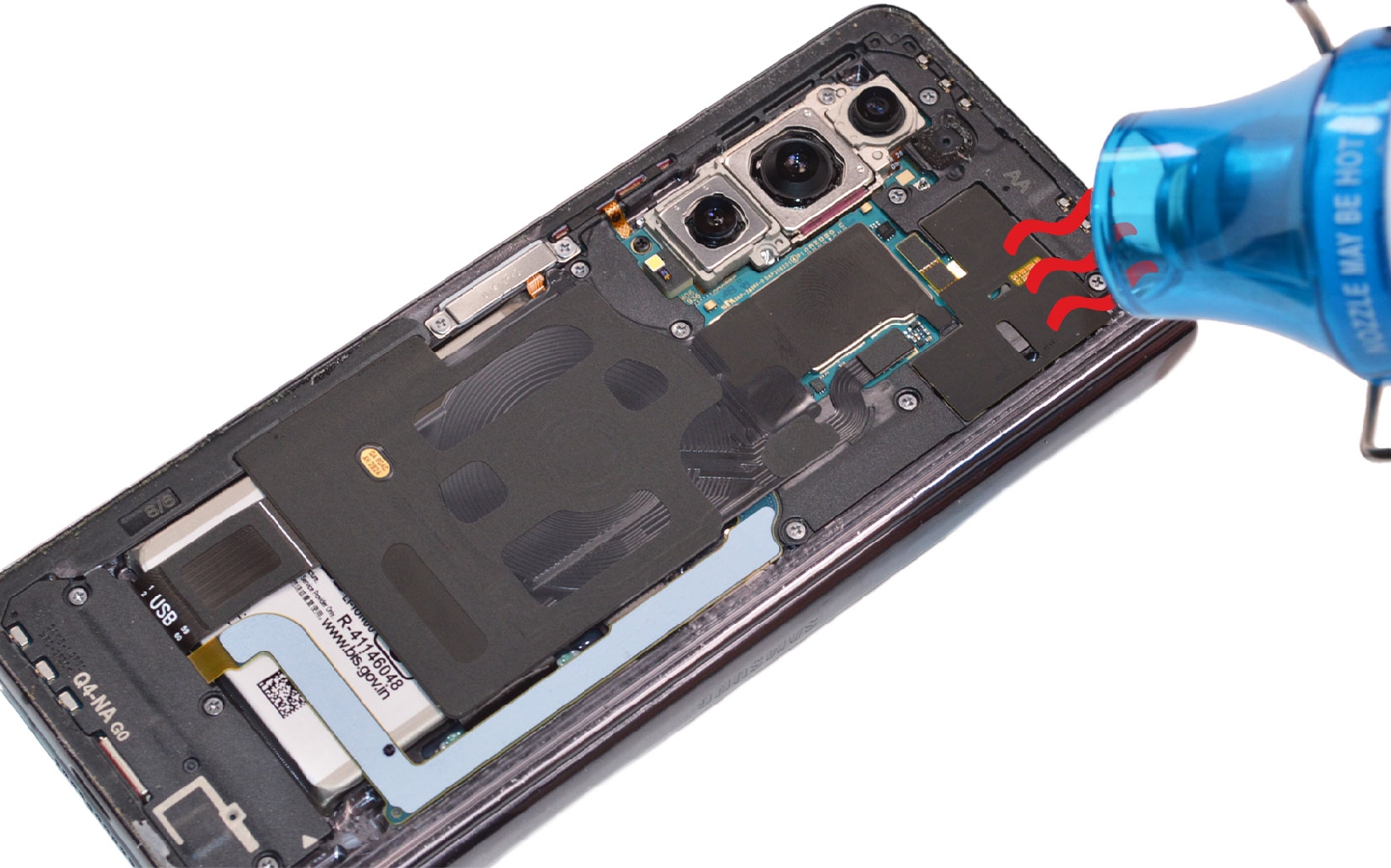 Comment changer le connecteur de charge  sur Galaxy Z Fold4 photo 1