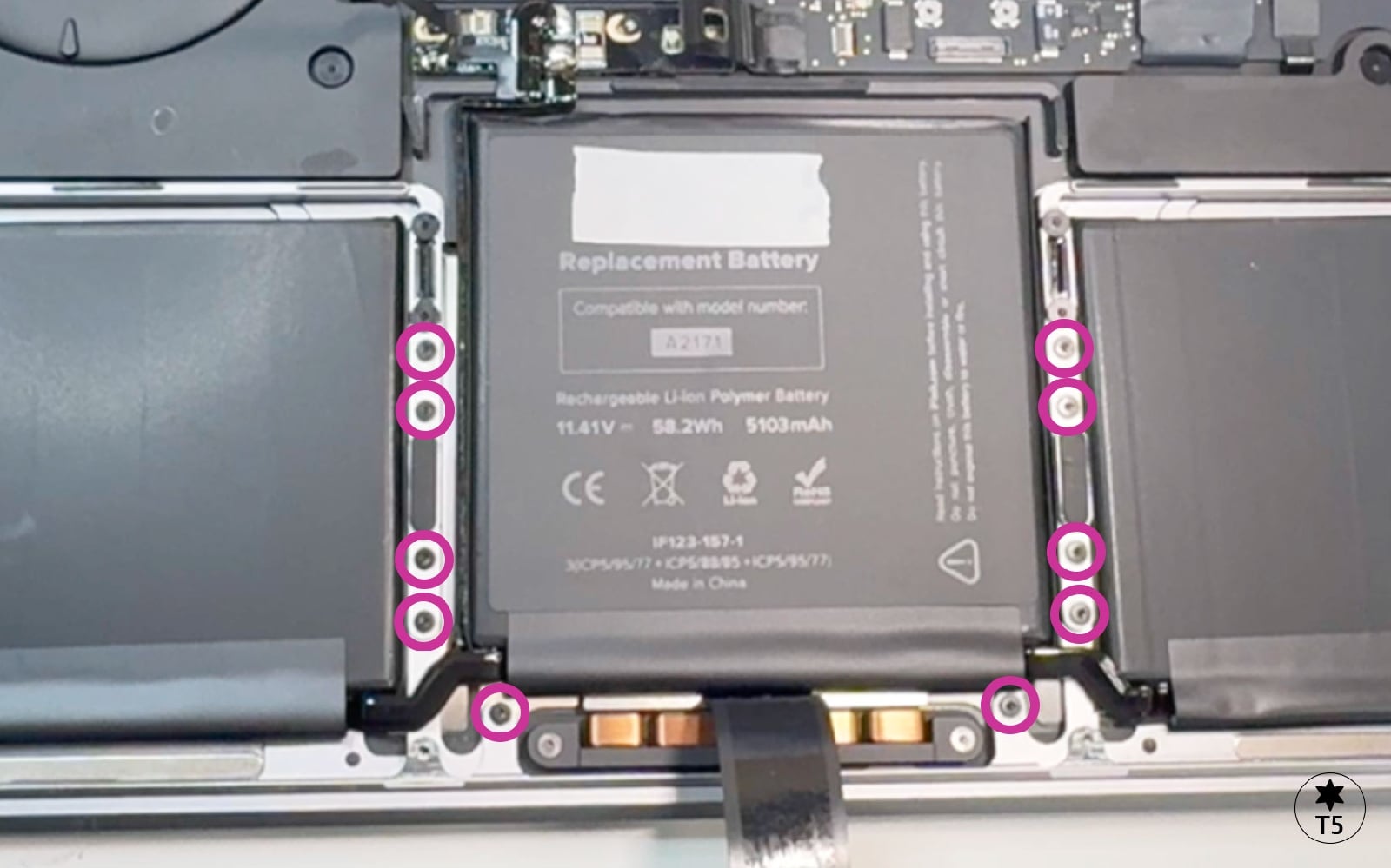 Comment changer le trackpad sur Macbook Pro 13 pouces M2 A2338 EMC 8162 - 2022 photo 1