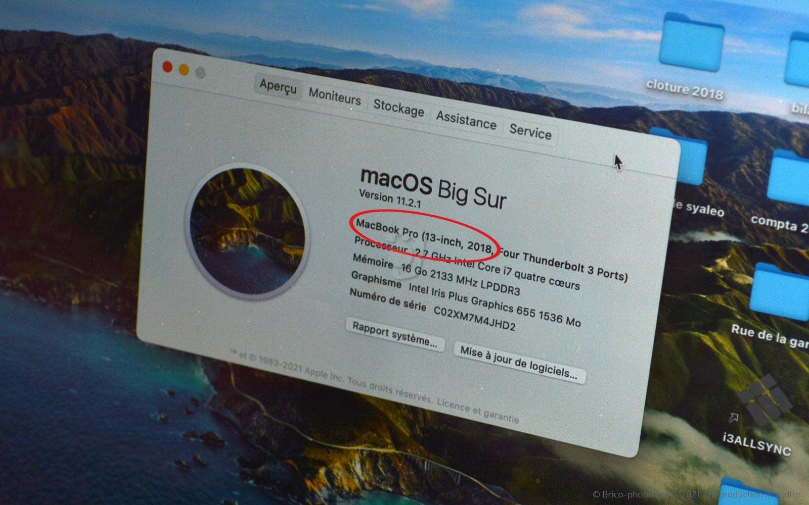 Comment changer le trackpad sur Macbook Pro 13 pouces M2 A2338 EMC 8162 - 2022 photo 2