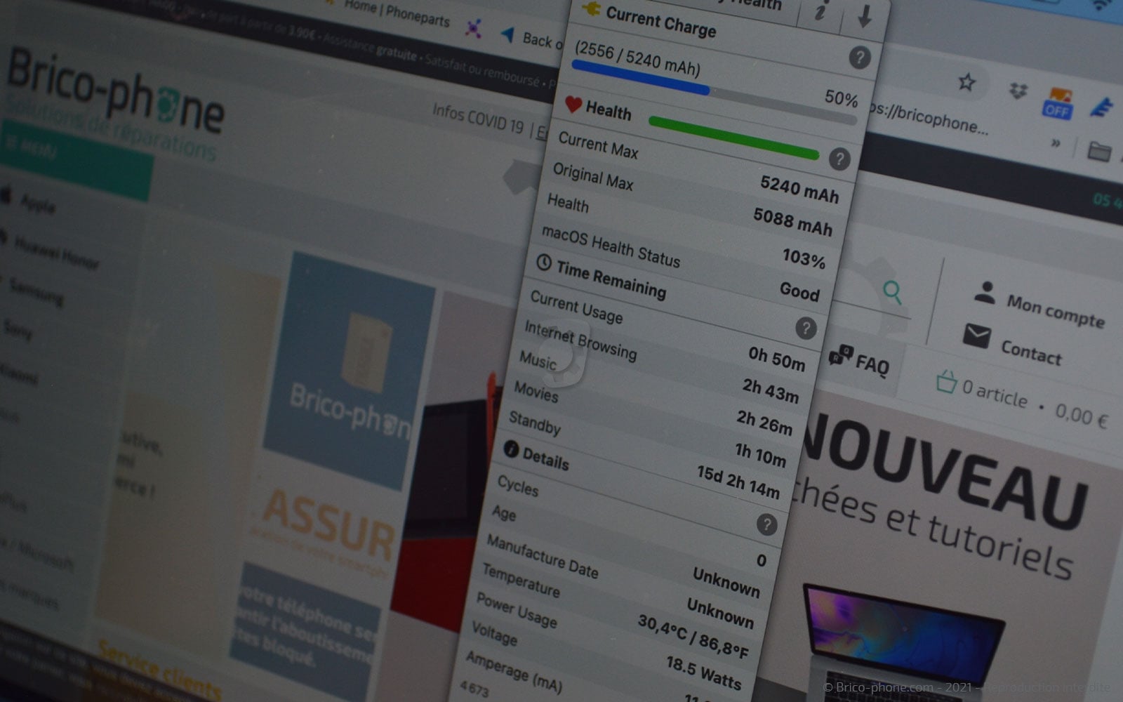 Comment changer le trackpad sur Macbook Pro 13 pouces M2 A2338 EMC 8162 - 2022 photo 1