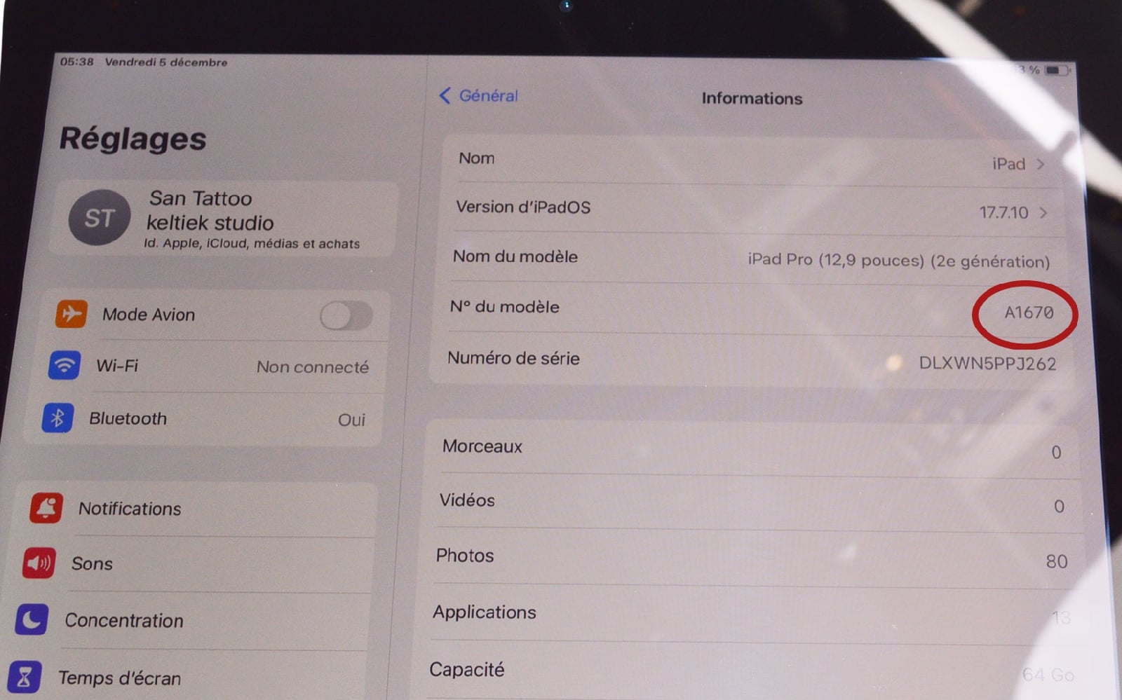 Comment changer le connecteur de charge  sur iPad Pro 11 2020 photo 1