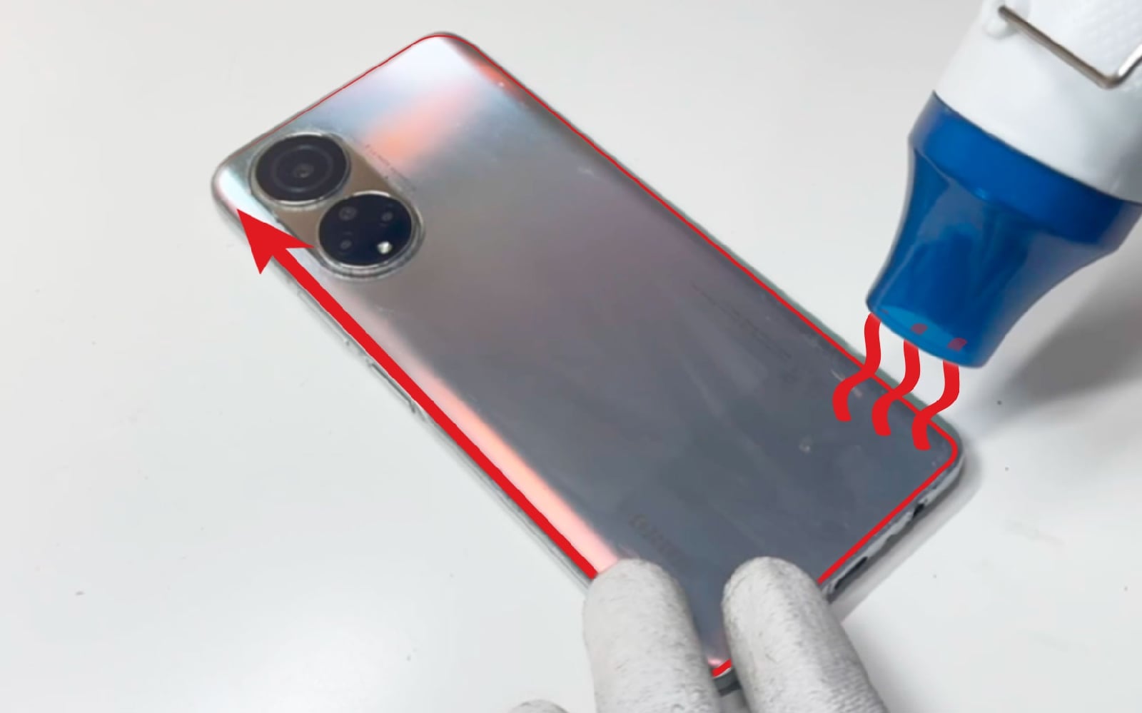 Changement du connecteur de charge sur Honor X7 photo 1