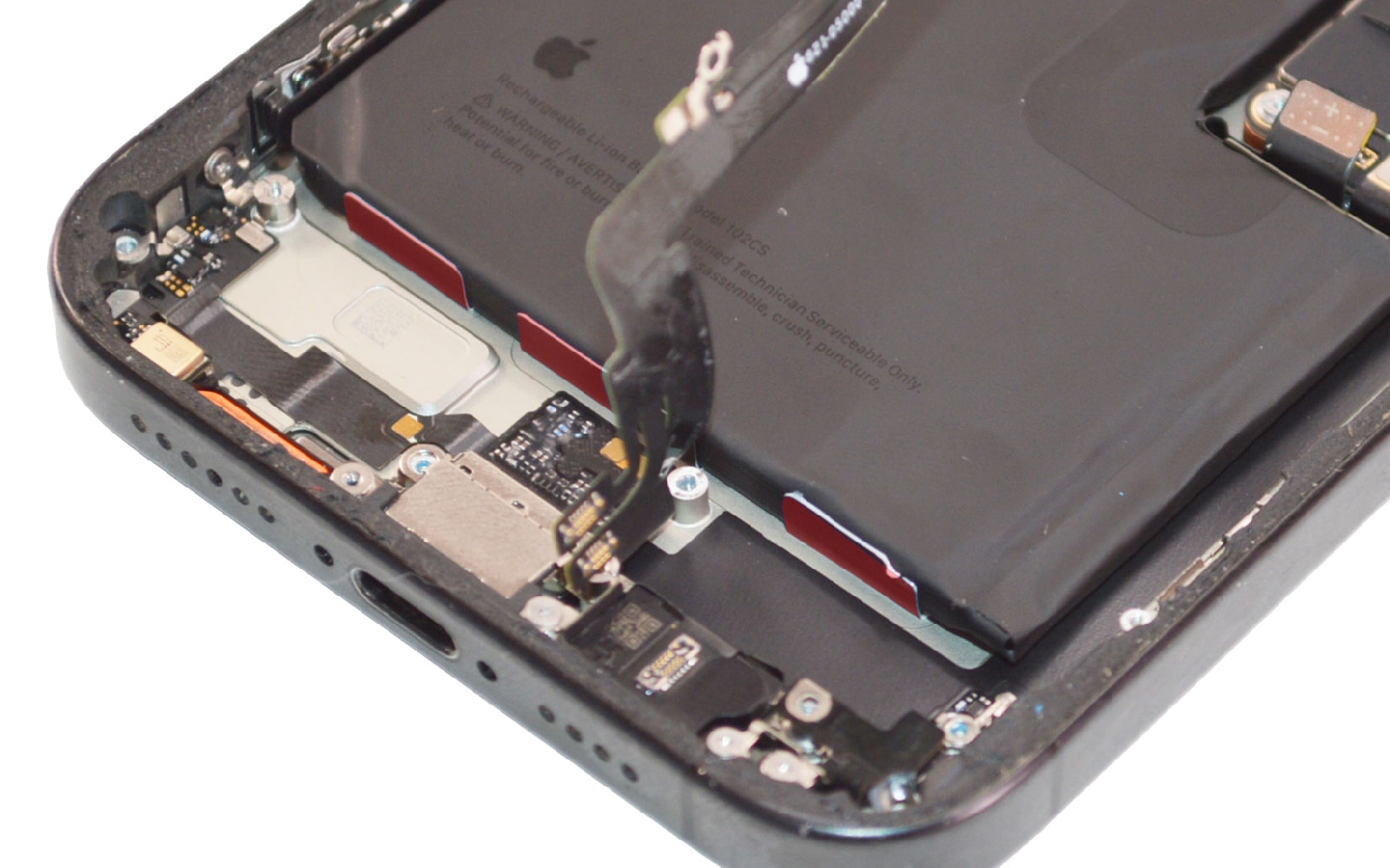 Comment changer la batterie sur iPhone 16 Pro Max photo 1