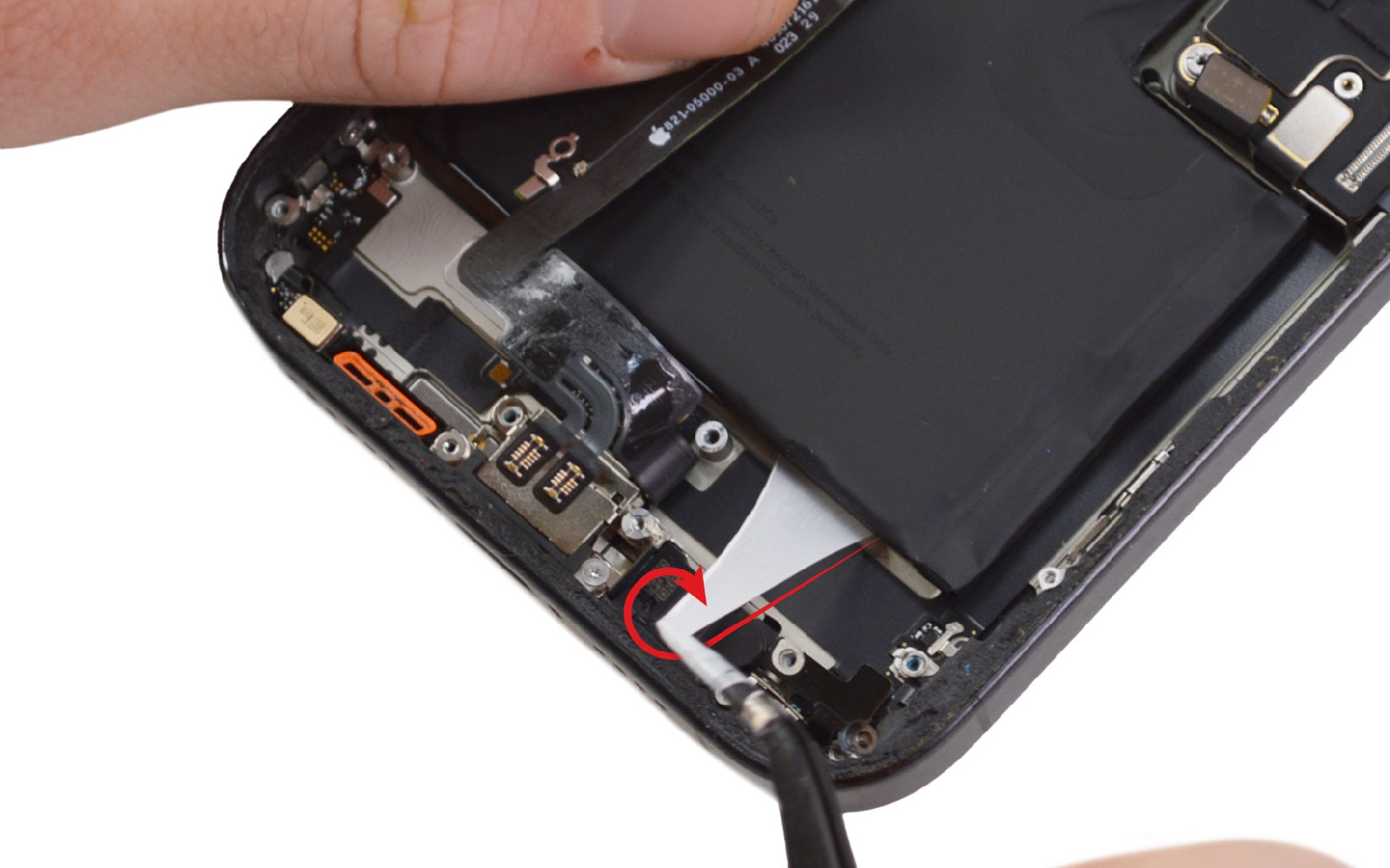 Comment changer la batterie sur iPhone 16 Pro Max photo 4