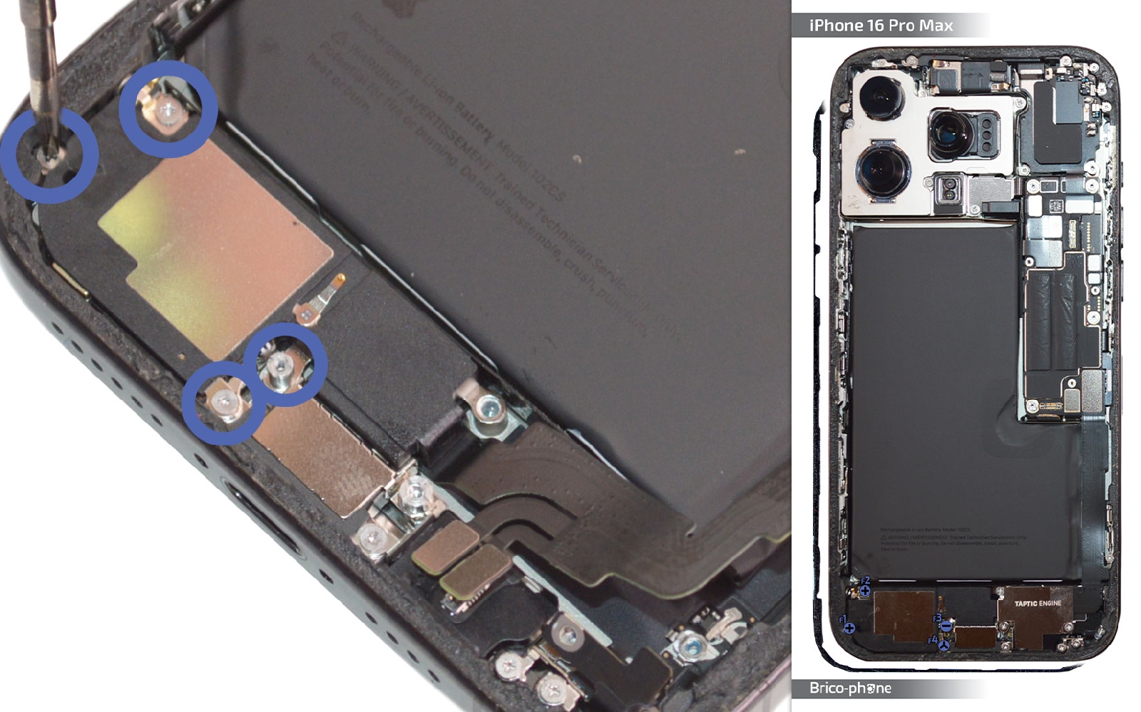 Comment changer le connecteur de charge sur iPhone 16 Pro Max photo 1