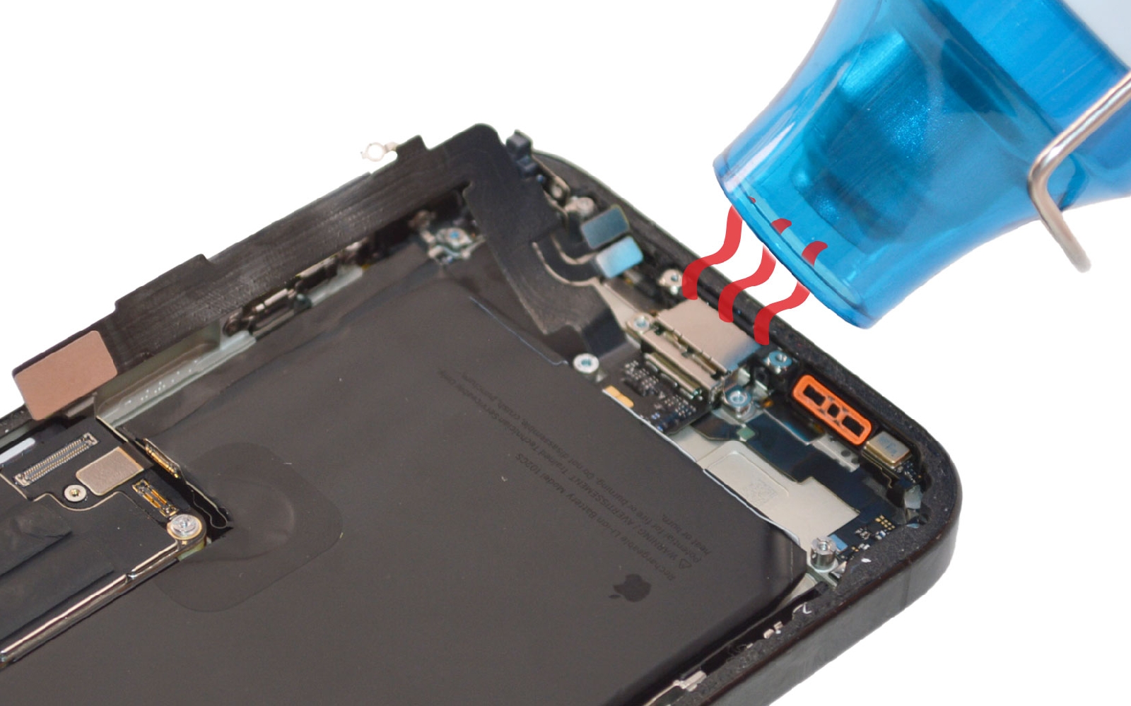 Comment changer le connecteur de charge sur iPhone 16 Pro Max photo 2