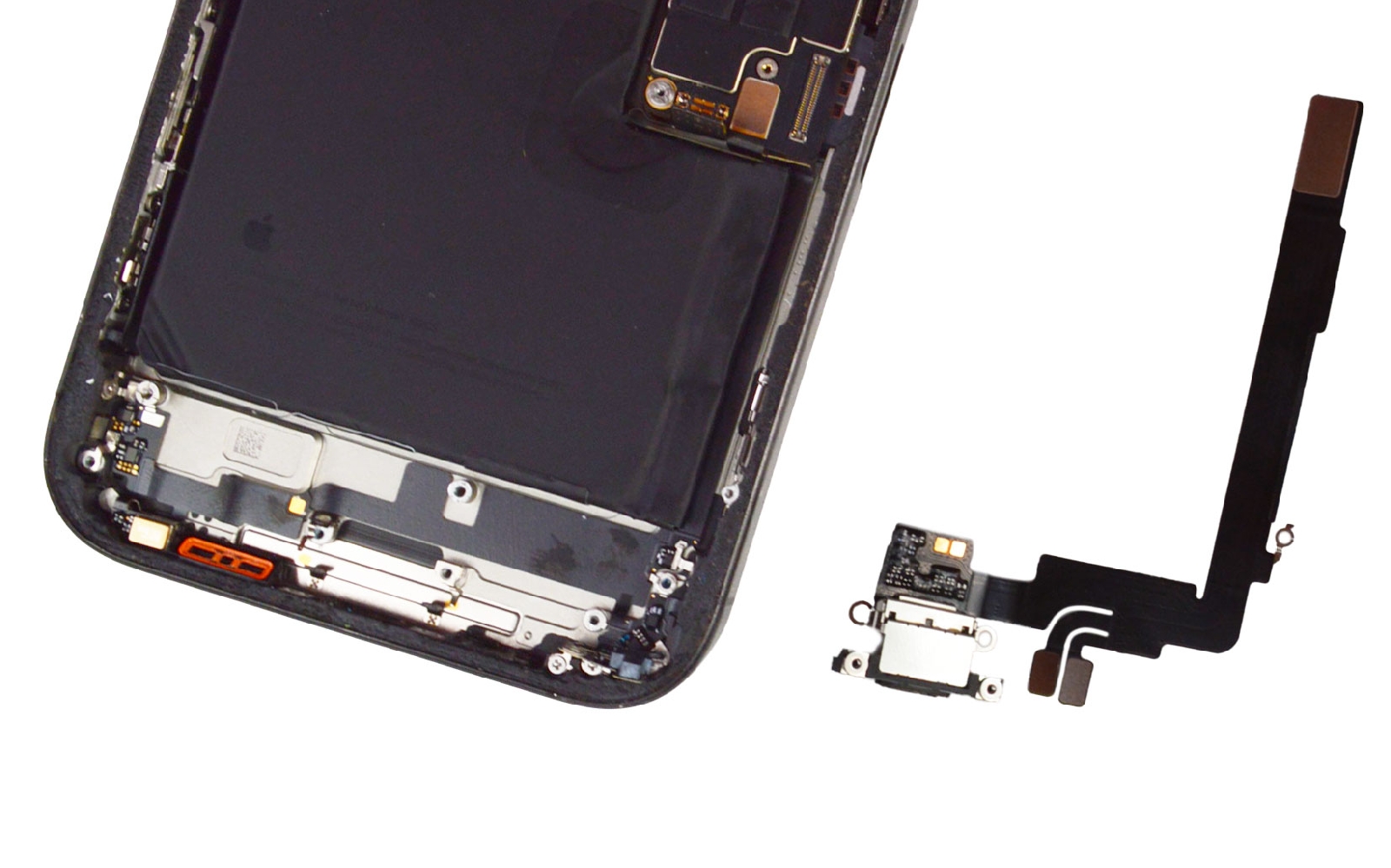 Comment changer le connecteur de charge sur iPhone 16 Pro Max photo 4