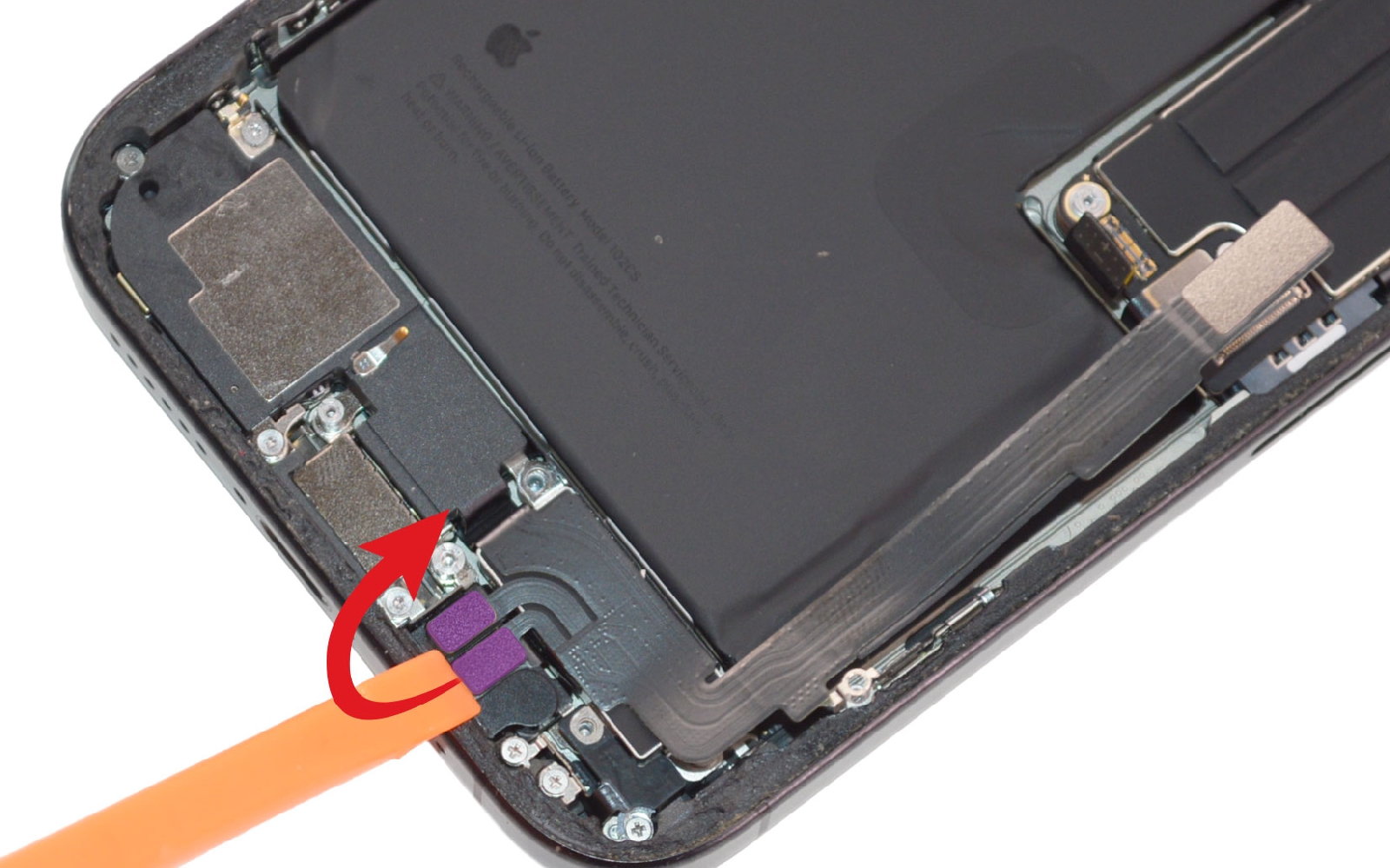 Comment changer le vibreur (taptic engin) sur iPhone 16 Pro Max photo 2