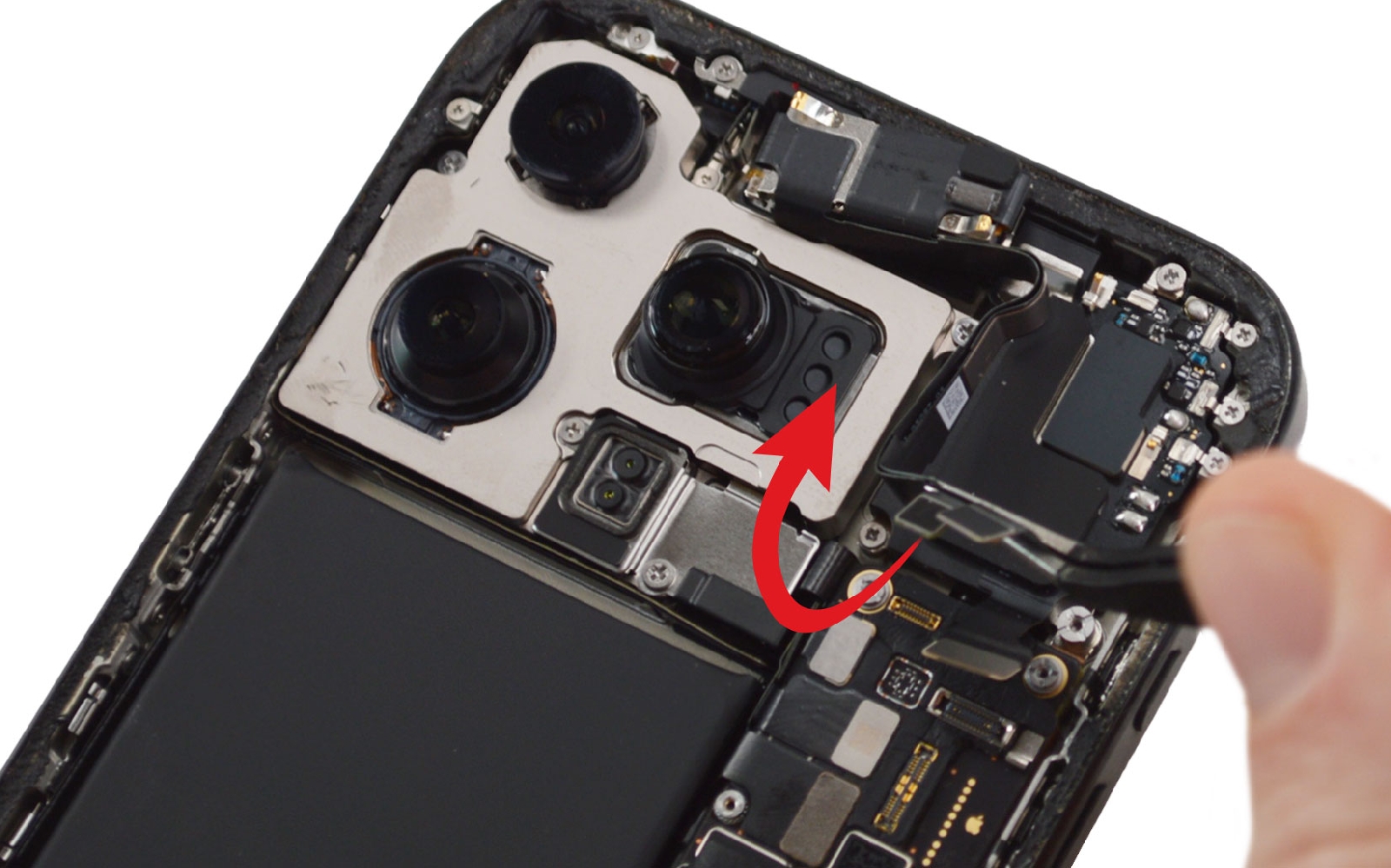 Comment changer la caméra avant sur iPhone 16 Pro Max photo 3