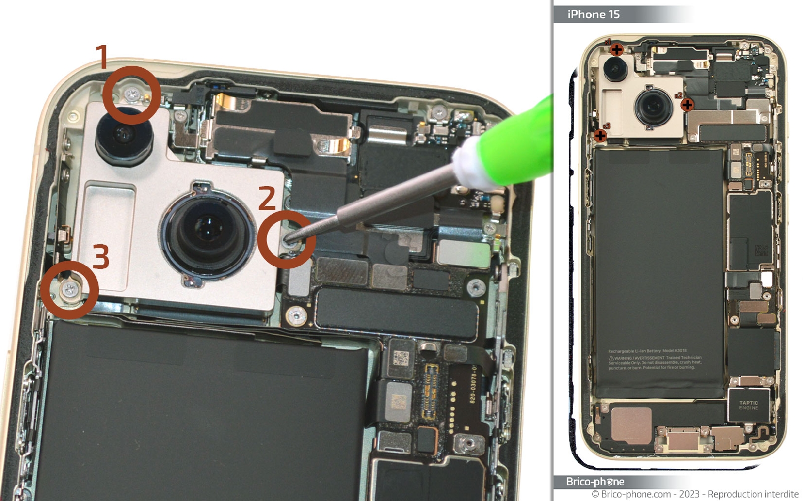 Comment changer les caméras arrière sur iPhone 15 photo 1