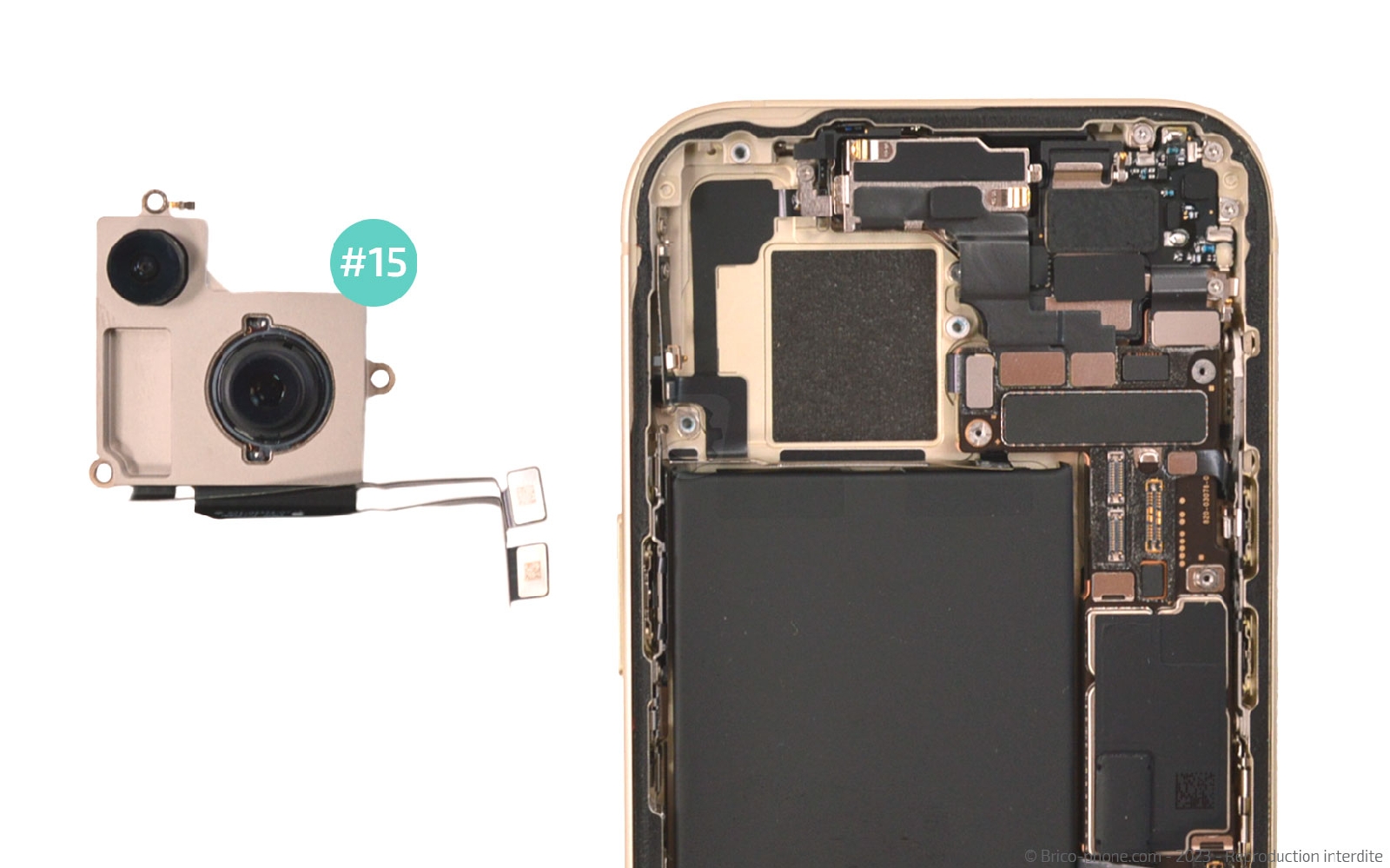 Comment changer les caméras arrière sur iPhone 15 photo 4