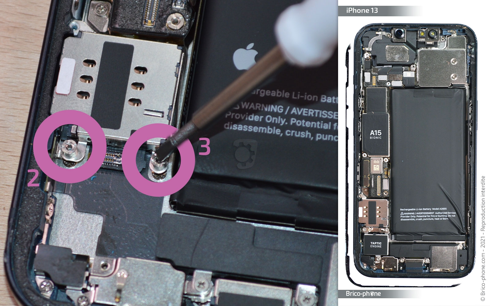 Comment changer le lecteur SIM sur iPhone 13 photo 3