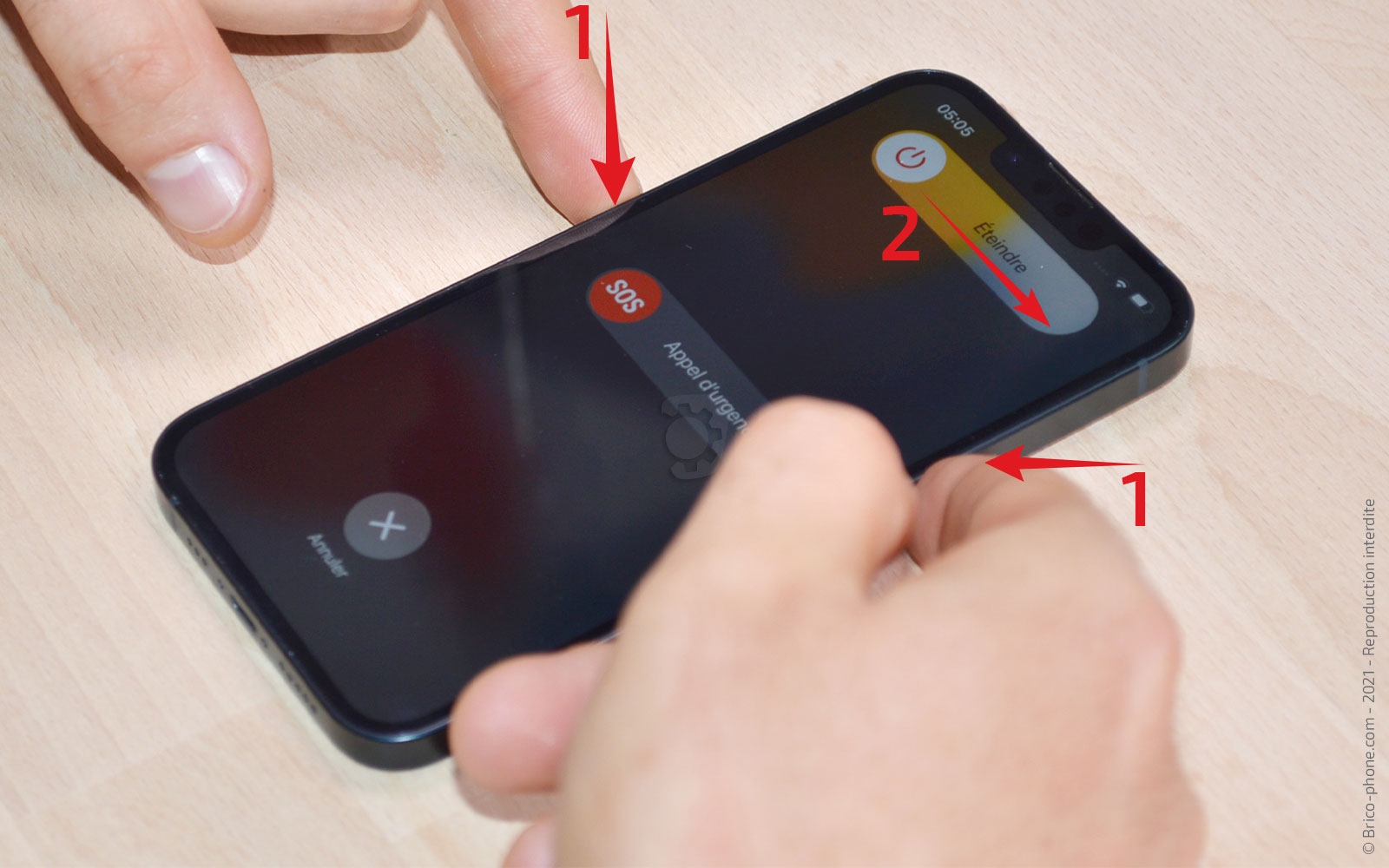 Comment changer le lecteur SIM sur iPhone 13 photo 2