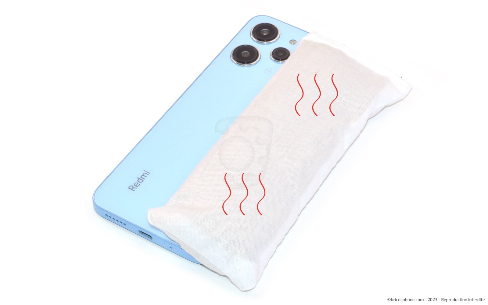 Comment changer le bloc écran sur Redmi 12 (4G et 5G) photo 2