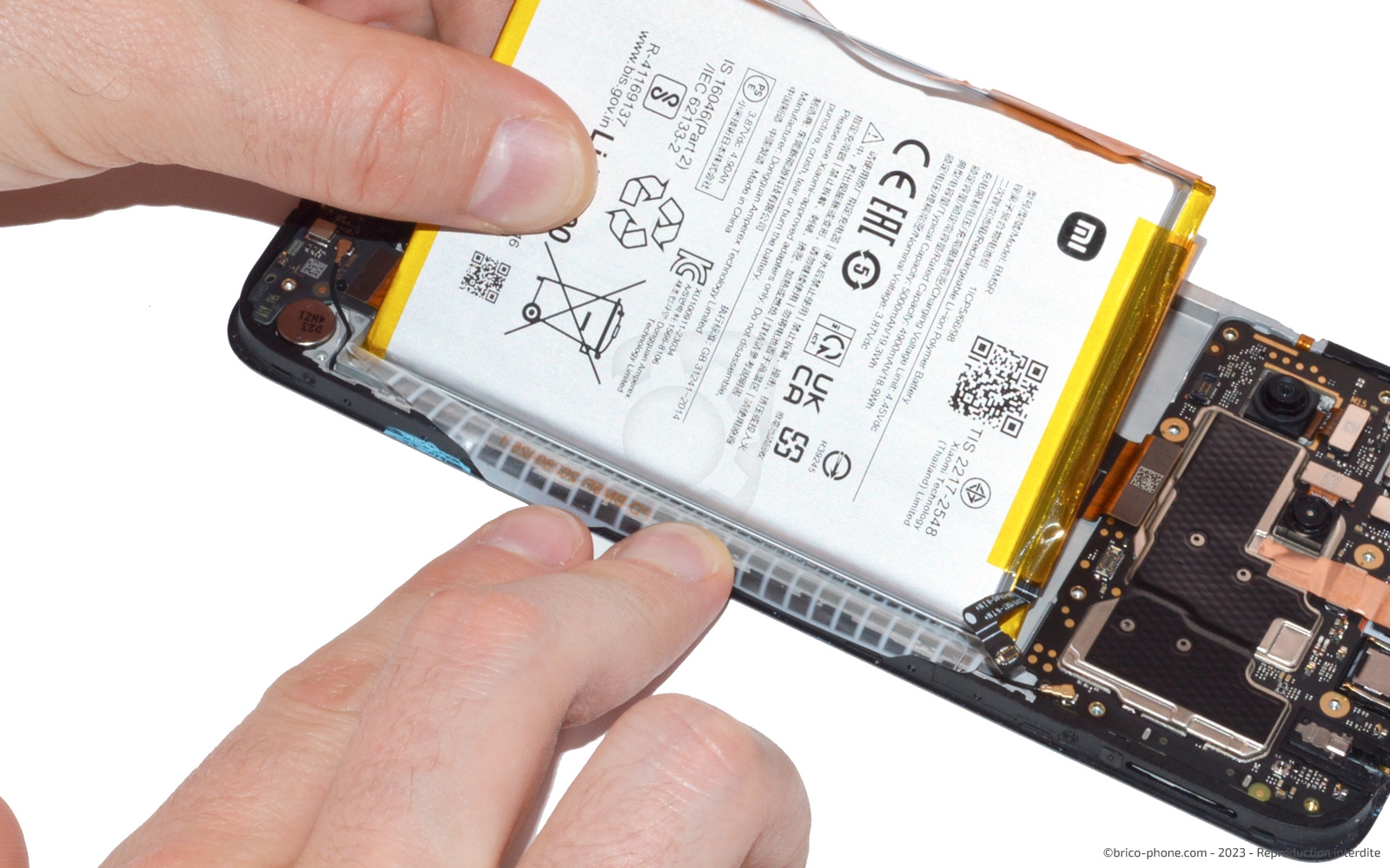 Comment changer le bloc écran sur Redmi 12 (4G et 5G) photo 2