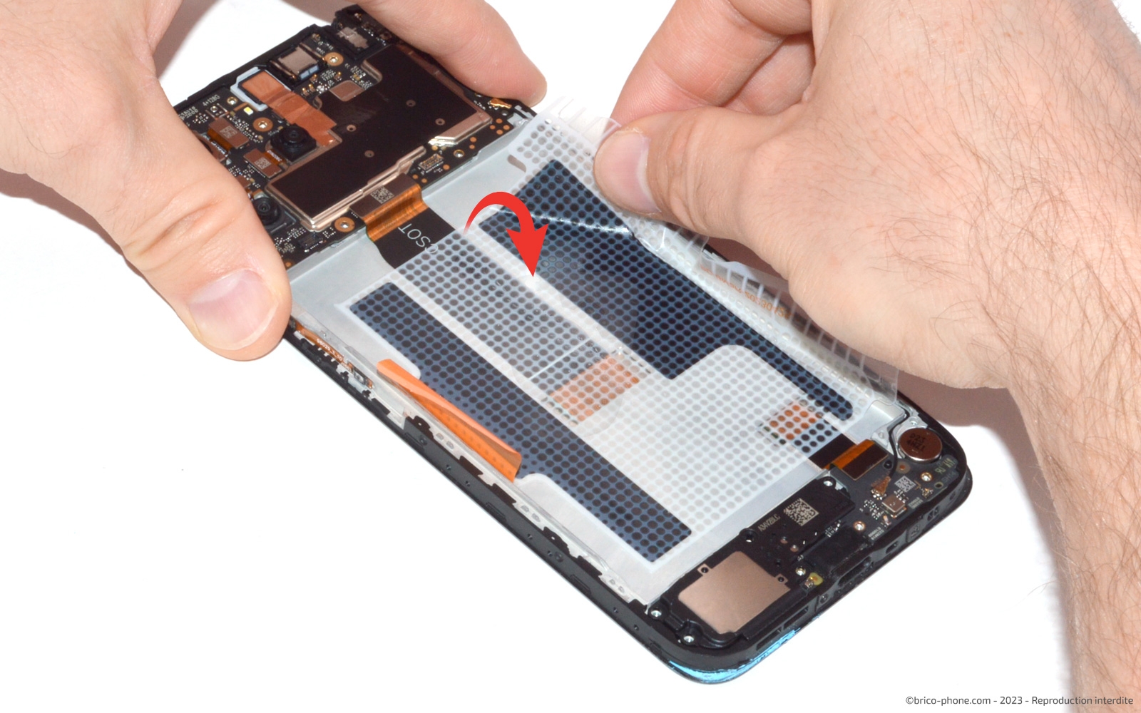 Comment changer le bloc écran sur Redmi 12 (4G et 5G) photo 4