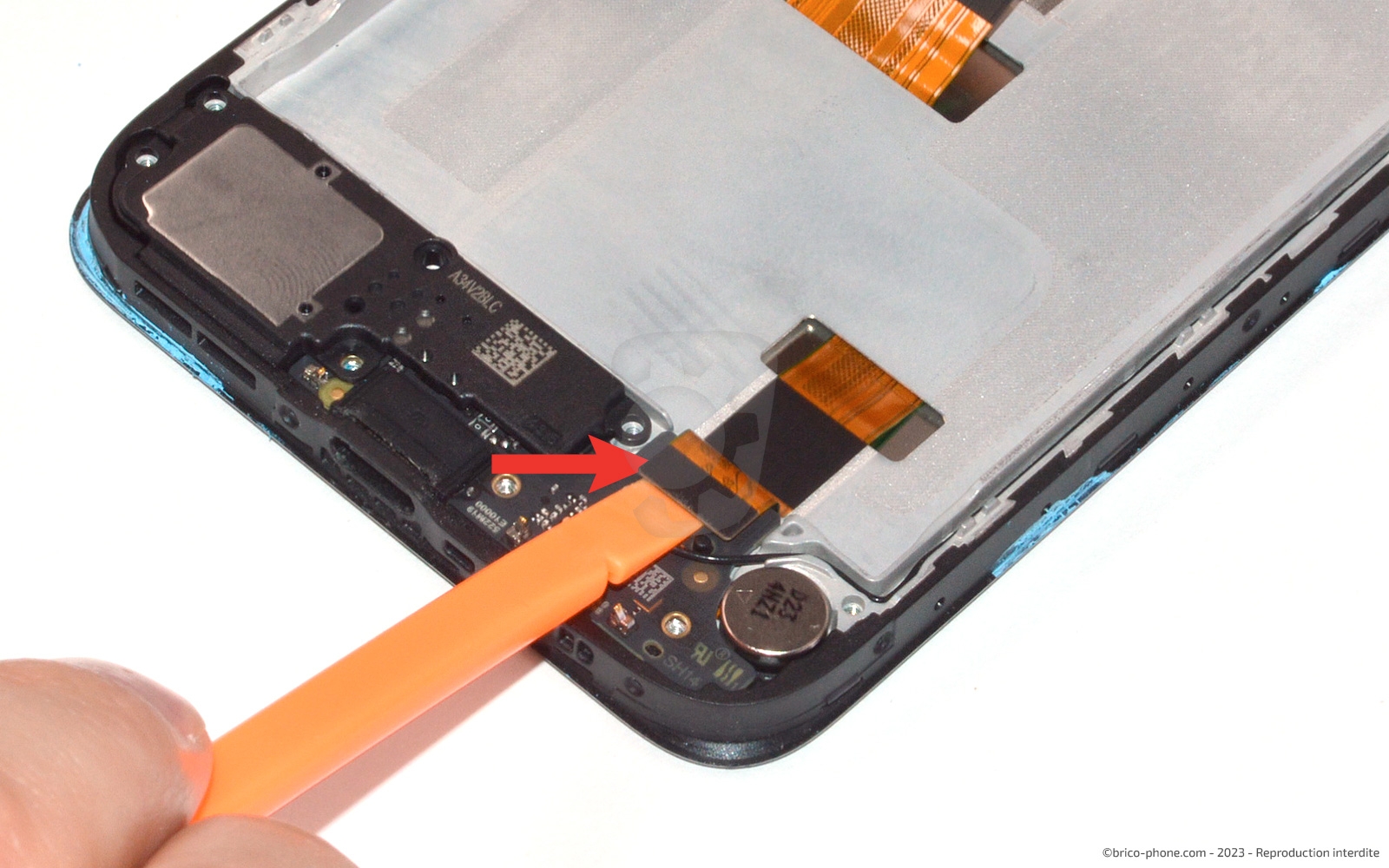 Comment changer le bloc écran sur Redmi 12 (4G et 5G) photo 3