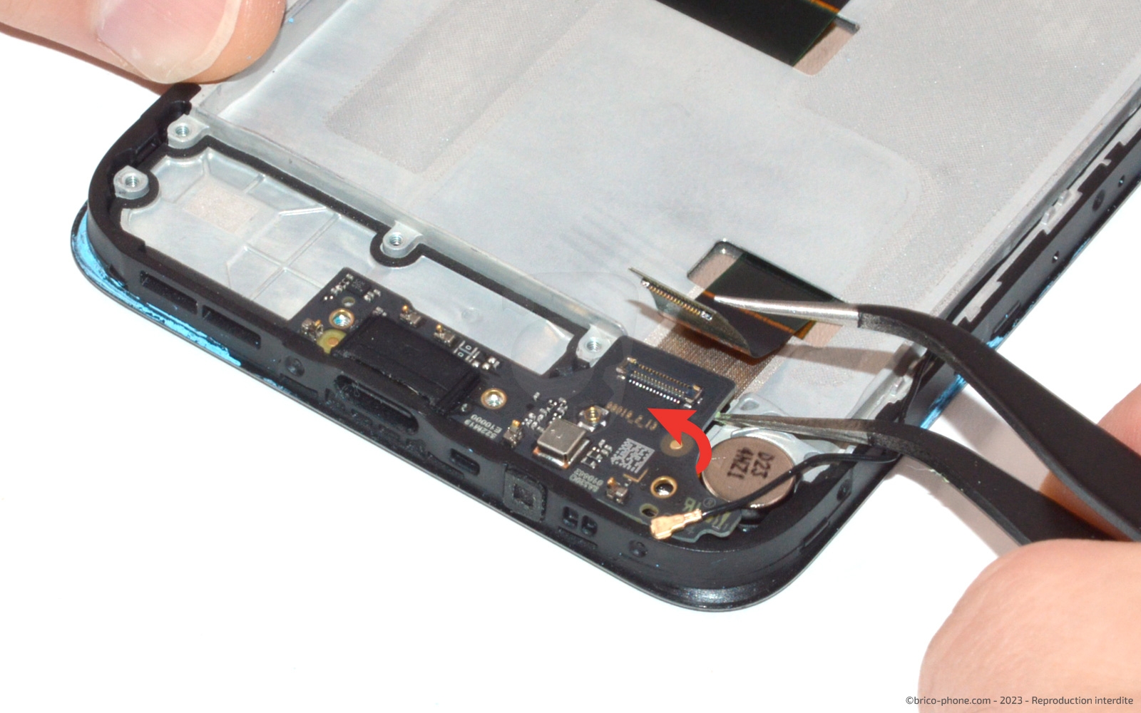 Comment changer le bloc écran sur Redmi 12 (4G et 5G) photo 3