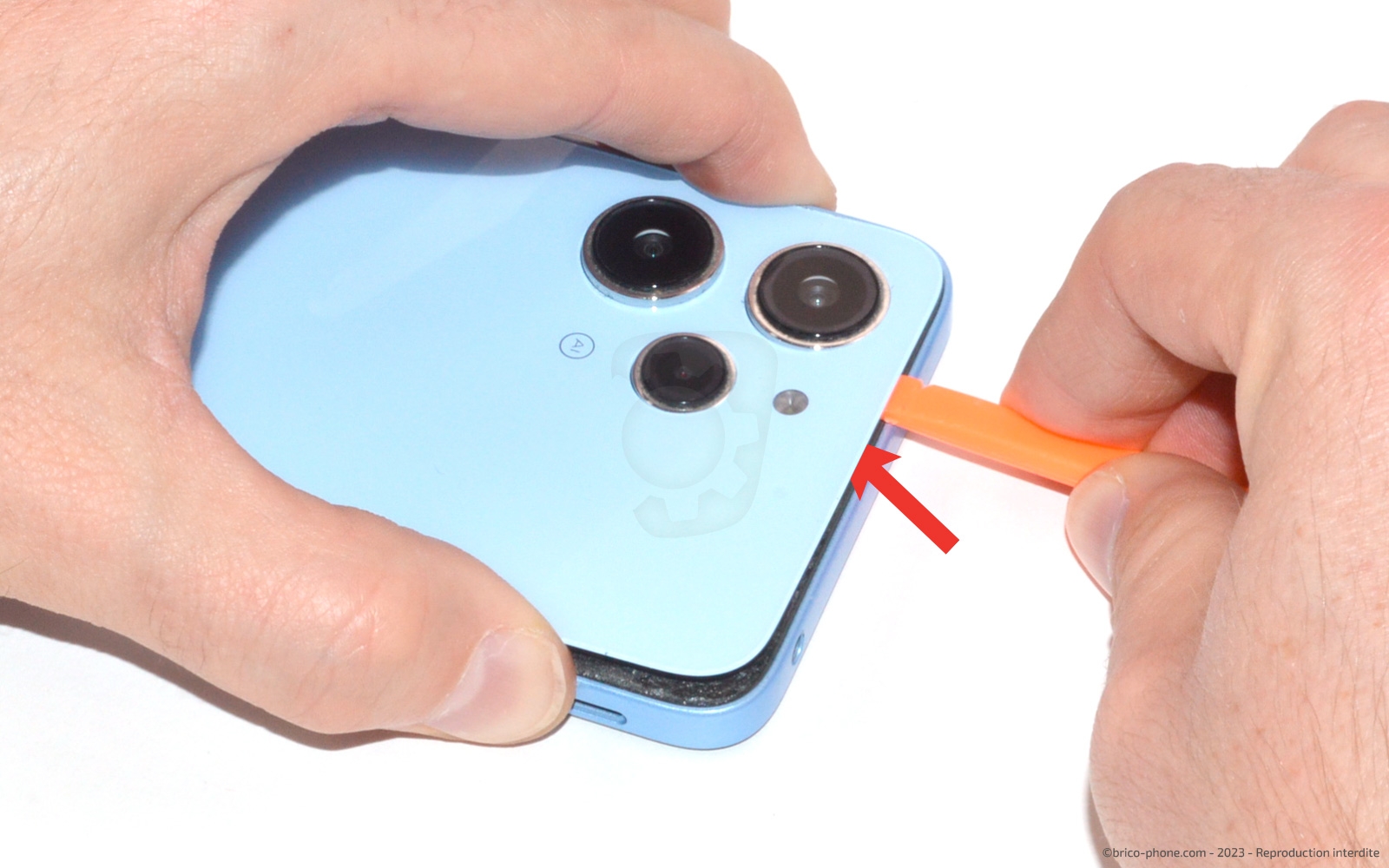 Comment changer le bloc écran sur Redmi 12 (4G et 5G) photo 1