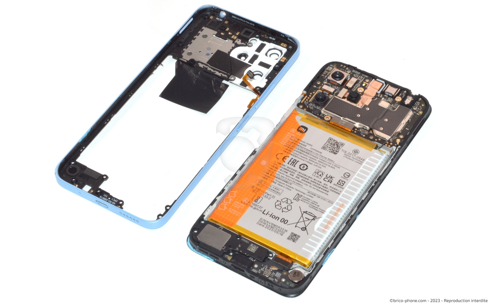 Comment changer le bloc écran sur Redmi 12 (4G et 5G) photo 4