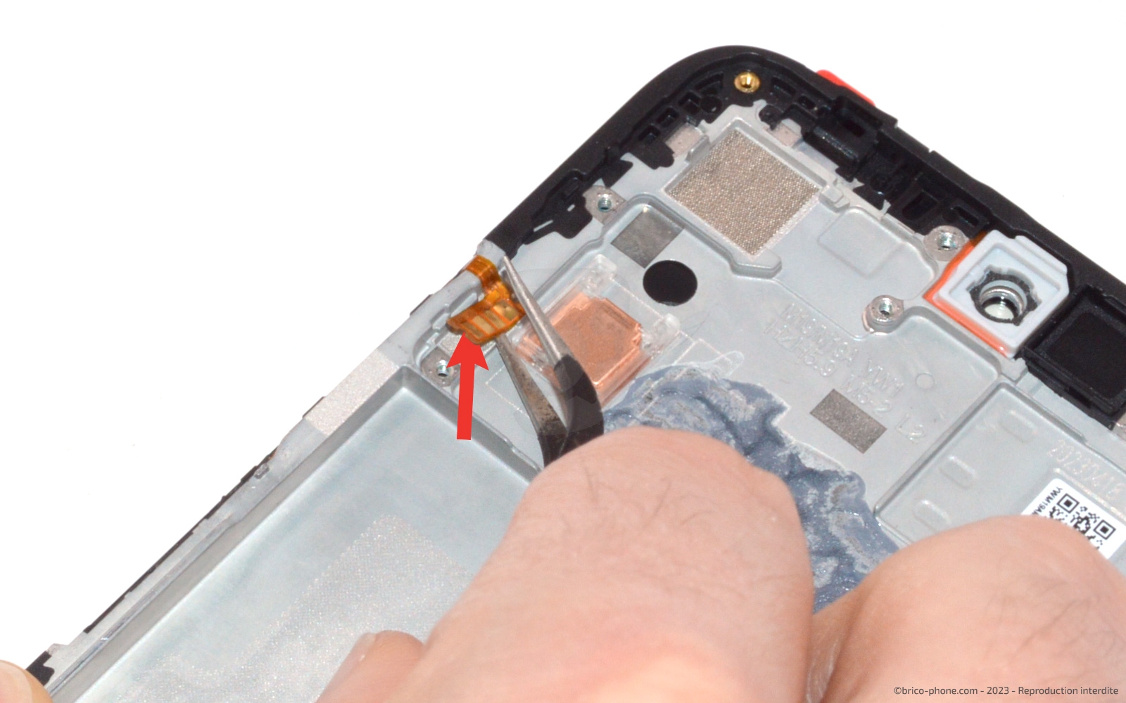 Comment changer le bloc écran sur Redmi 12 (4G et 5G) photo 2