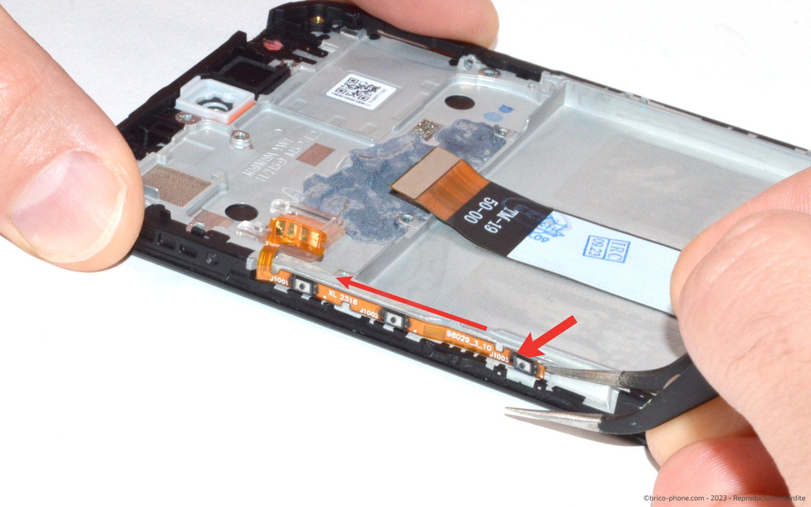 Comment changer le bloc écran sur Redmi 12 (4G et 5G) photo 3