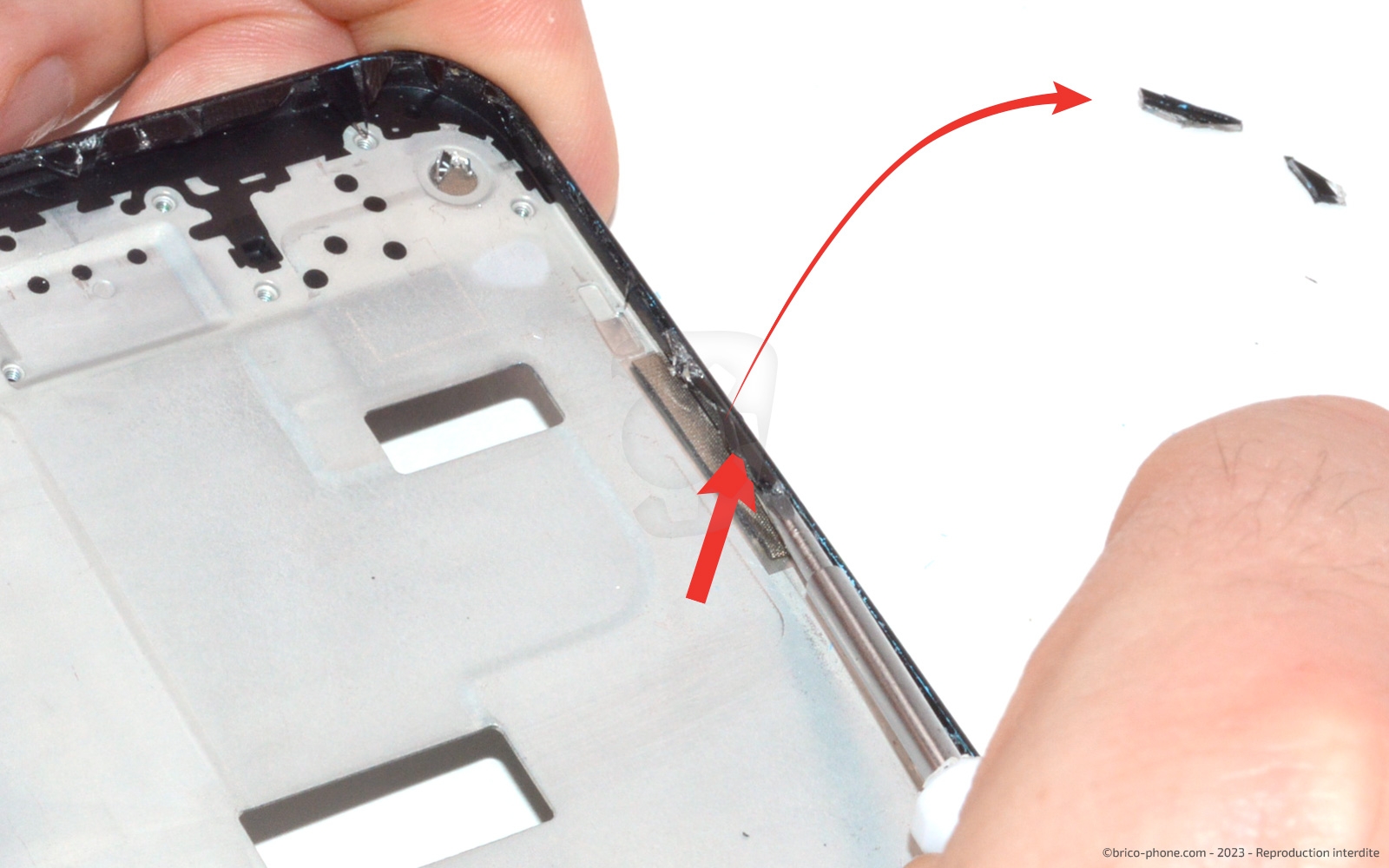 Comment changer le bloc écran sur Redmi 12 (4G et 5G) photo 2