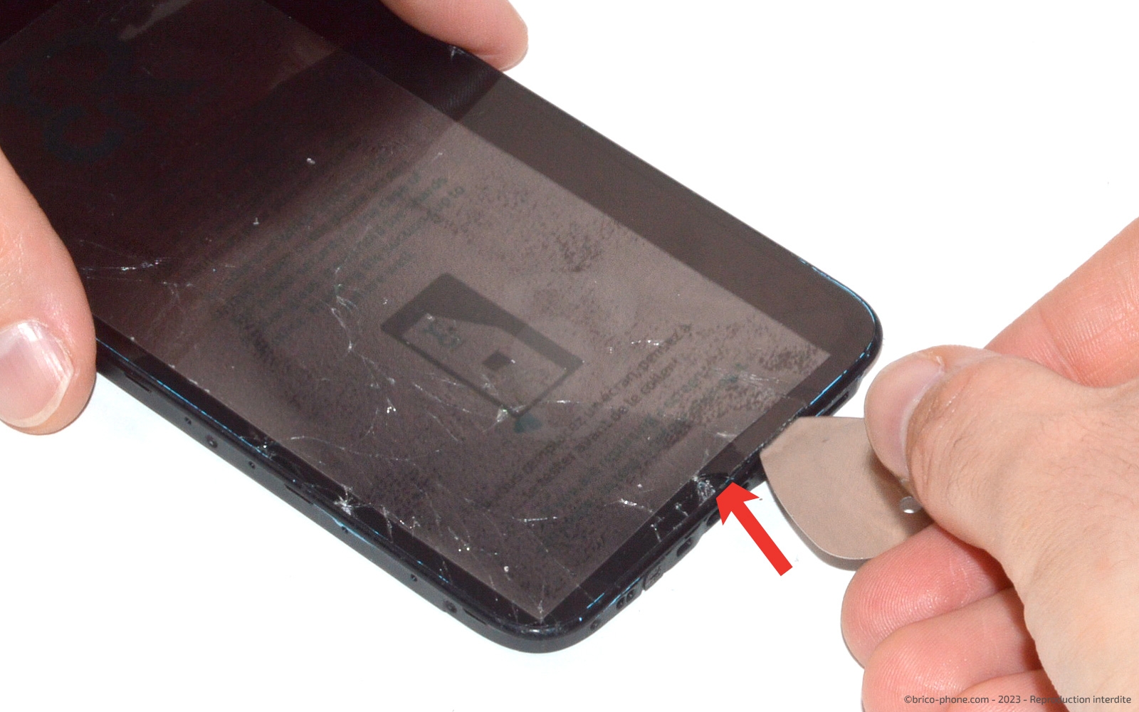 Comment changer le bloc écran sur Redmi 12 (4G et 5G) photo 1