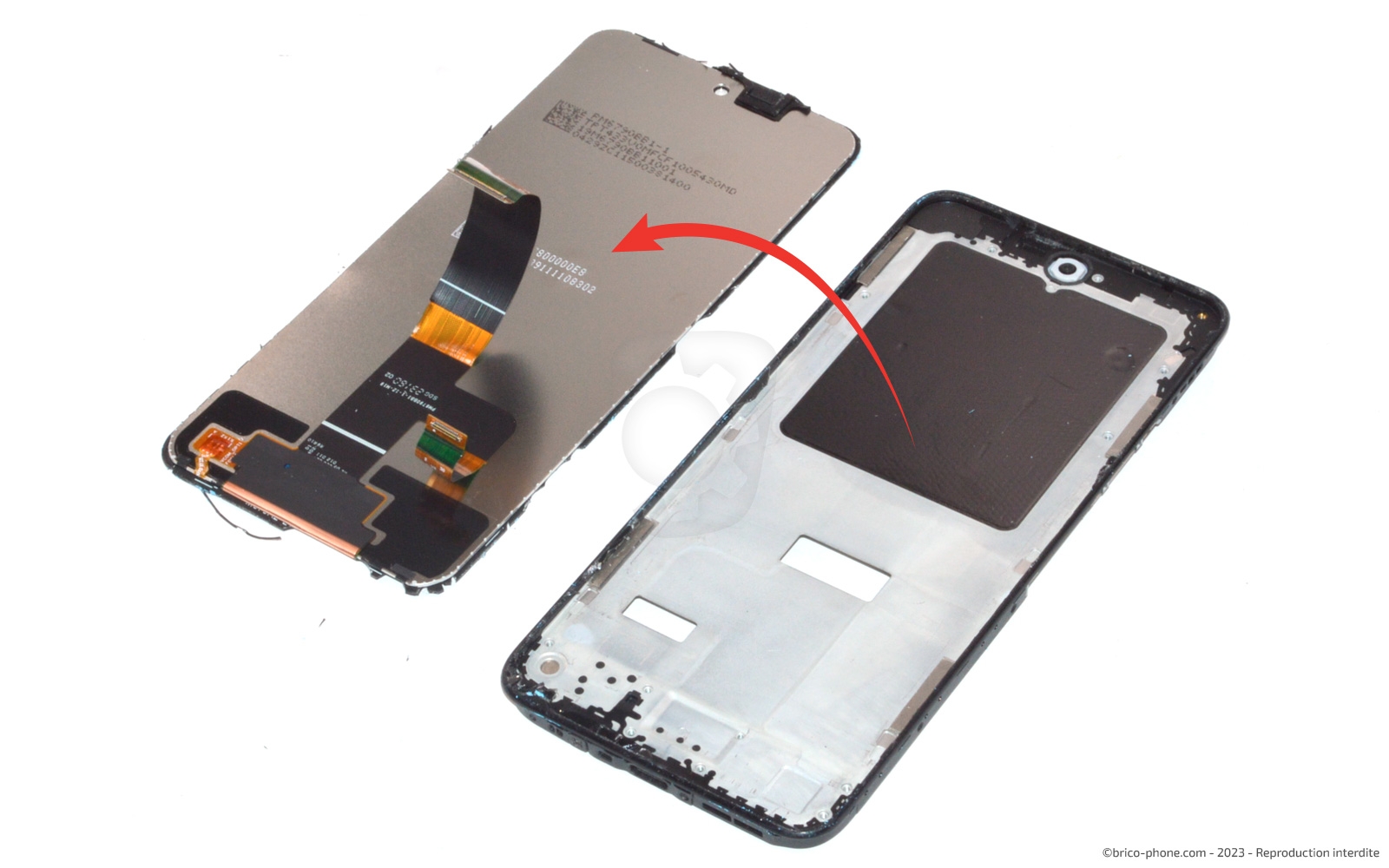 Comment changer le bloc écran sur Redmi 12 (4G et 5G) photo 4