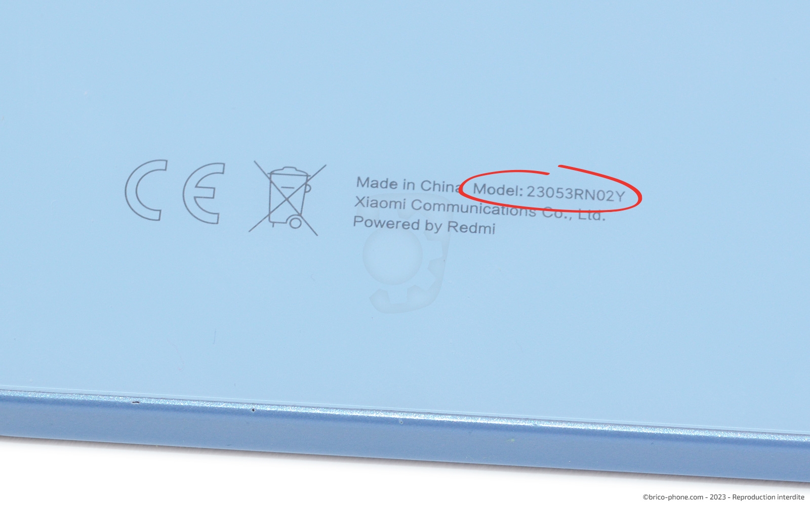 Comment changer le bloc écran sur Redmi 12 (4G et 5G) photo 1