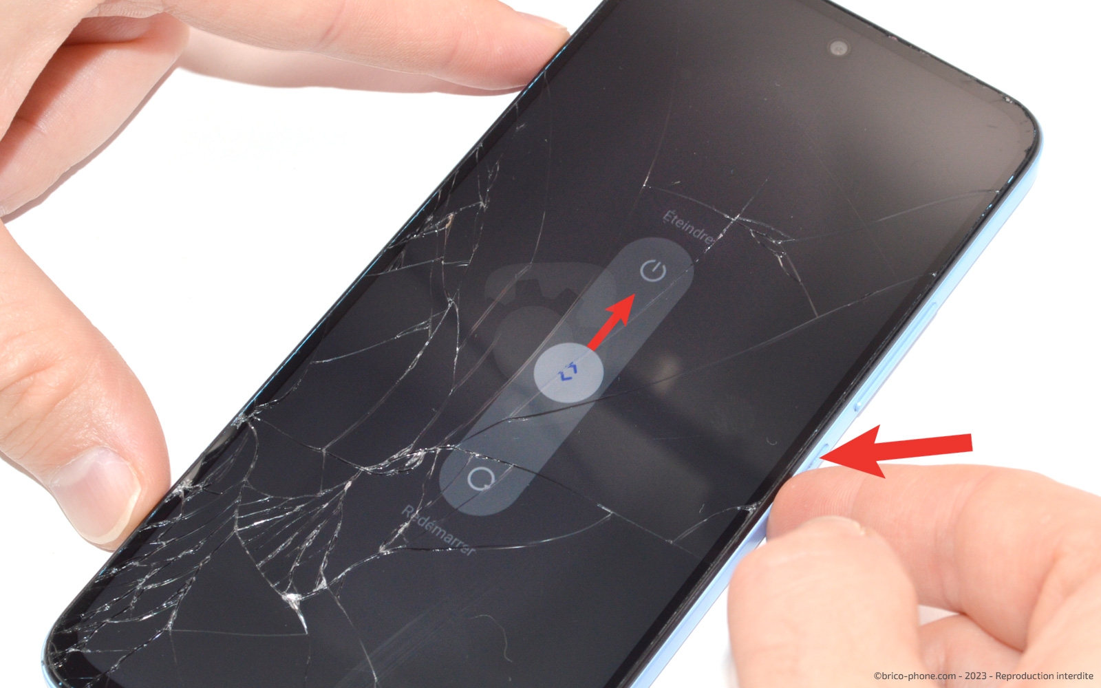 Comment changer le bloc écran sur Redmi 12 (4G et 5G) photo 2