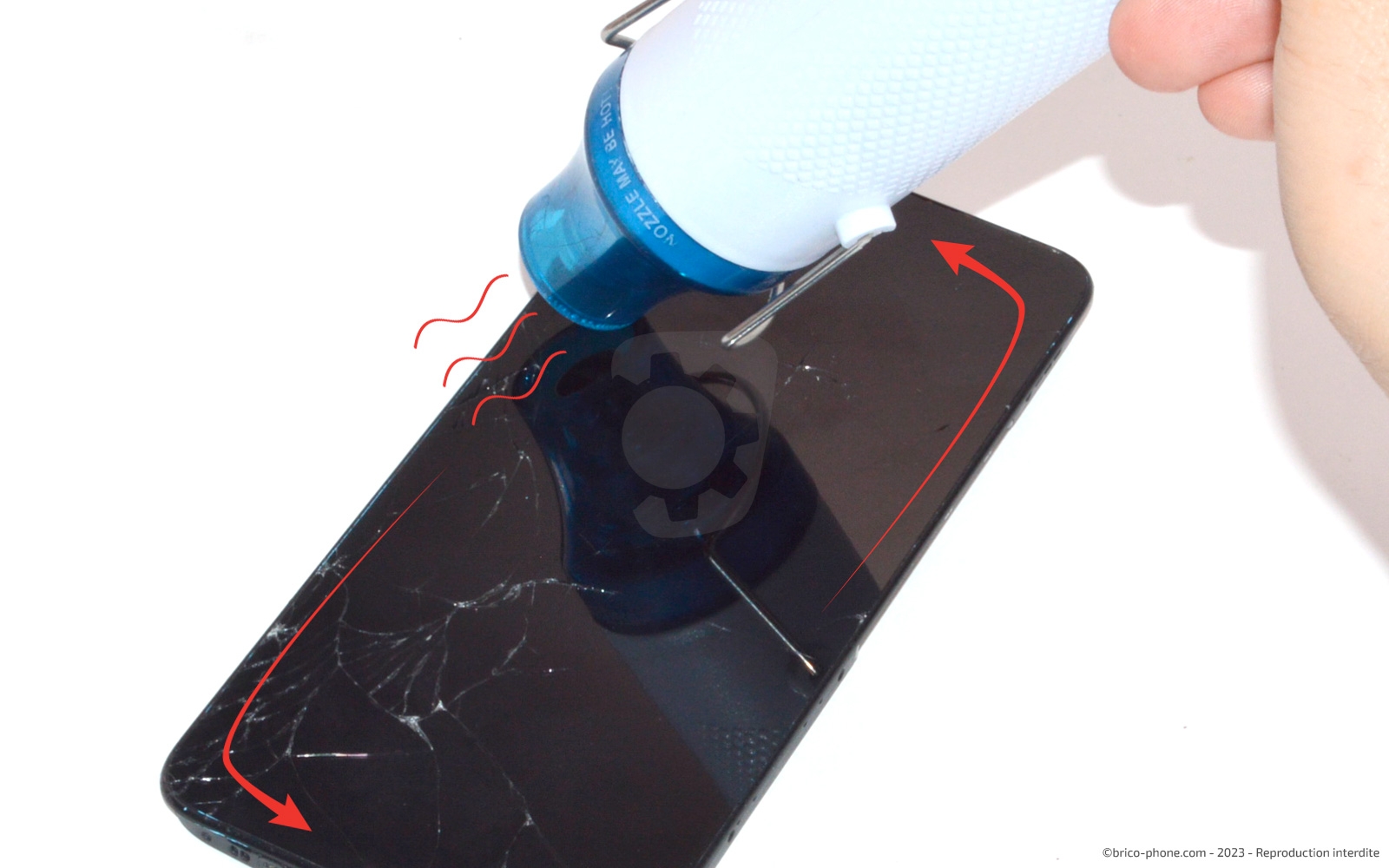 Comment changer le bloc écran sur Redmi 12 (4G et 5G) photo 3
