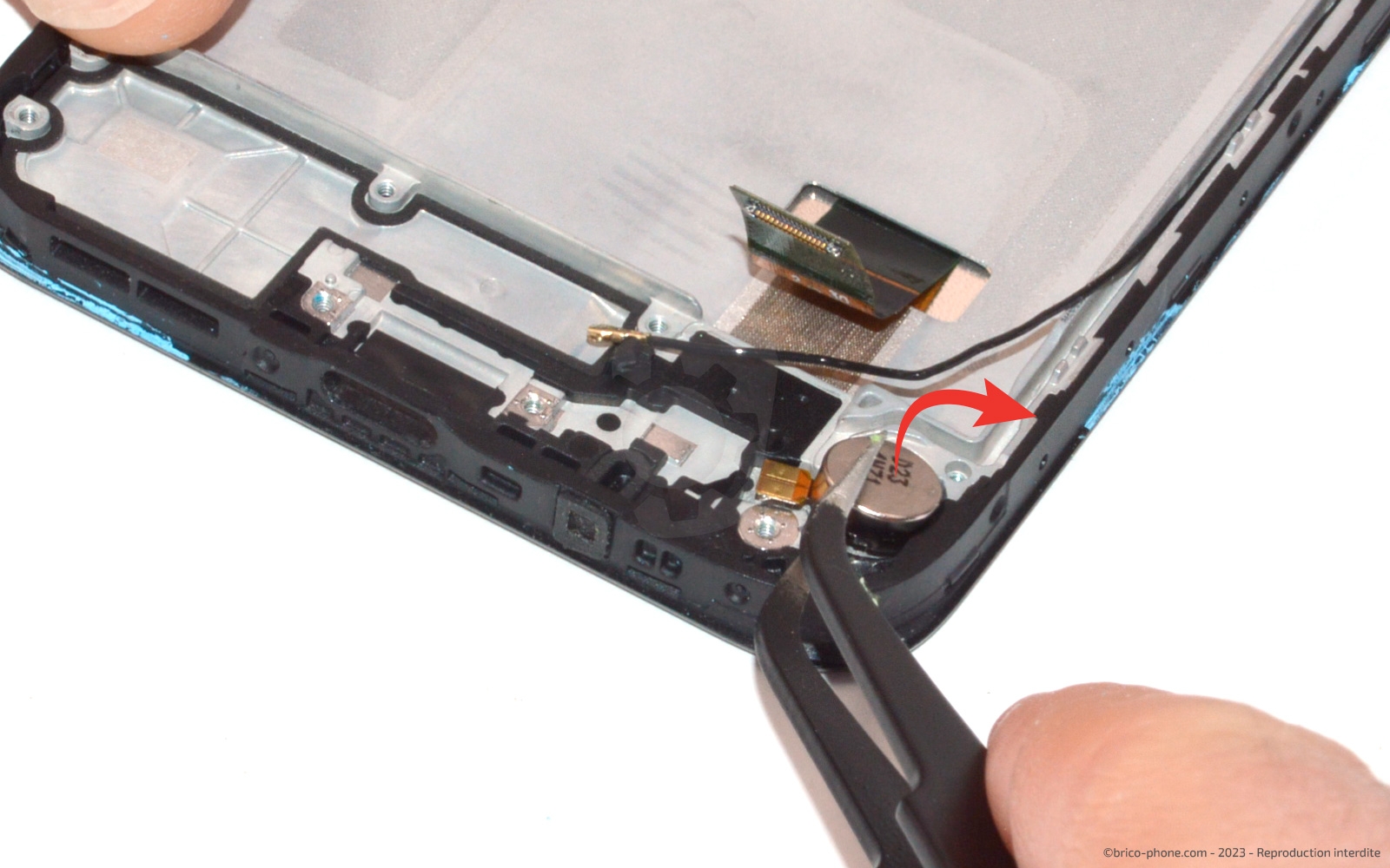 Comment changer le bloc écran sur Redmi 12 (4G et 5G) photo 2