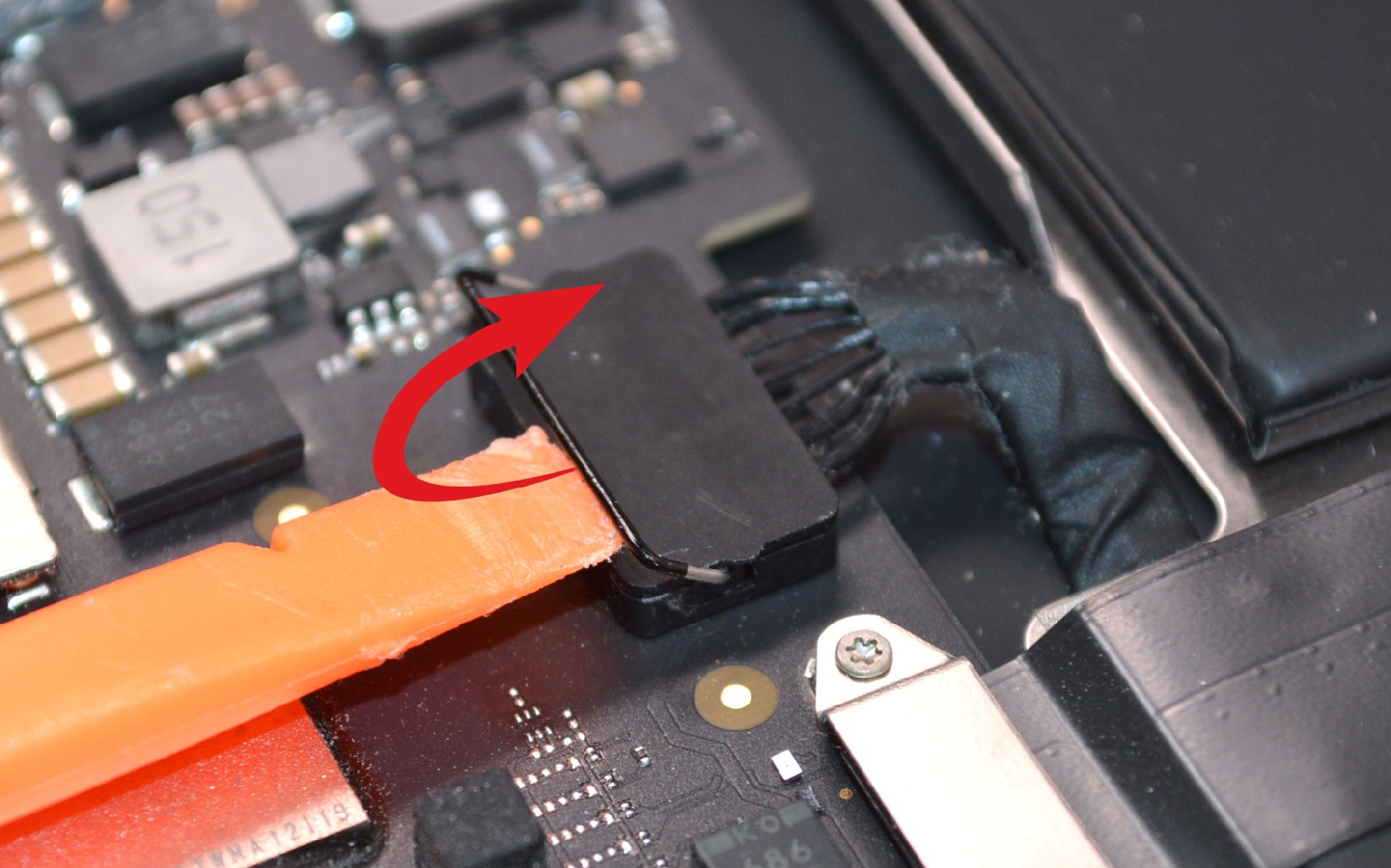 Comment changer les haut-parleurs sur Macbook Air 13 pouces M1 A2337 EMC 3598 - 2020 photo 2