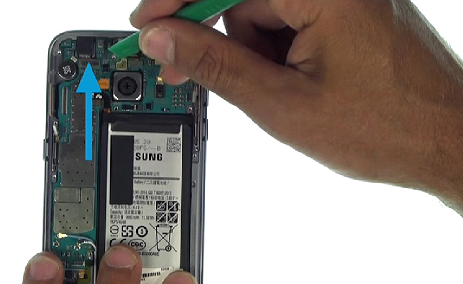 Changement d'écran (vitre+LCD) sur Galaxy S7 photo 1