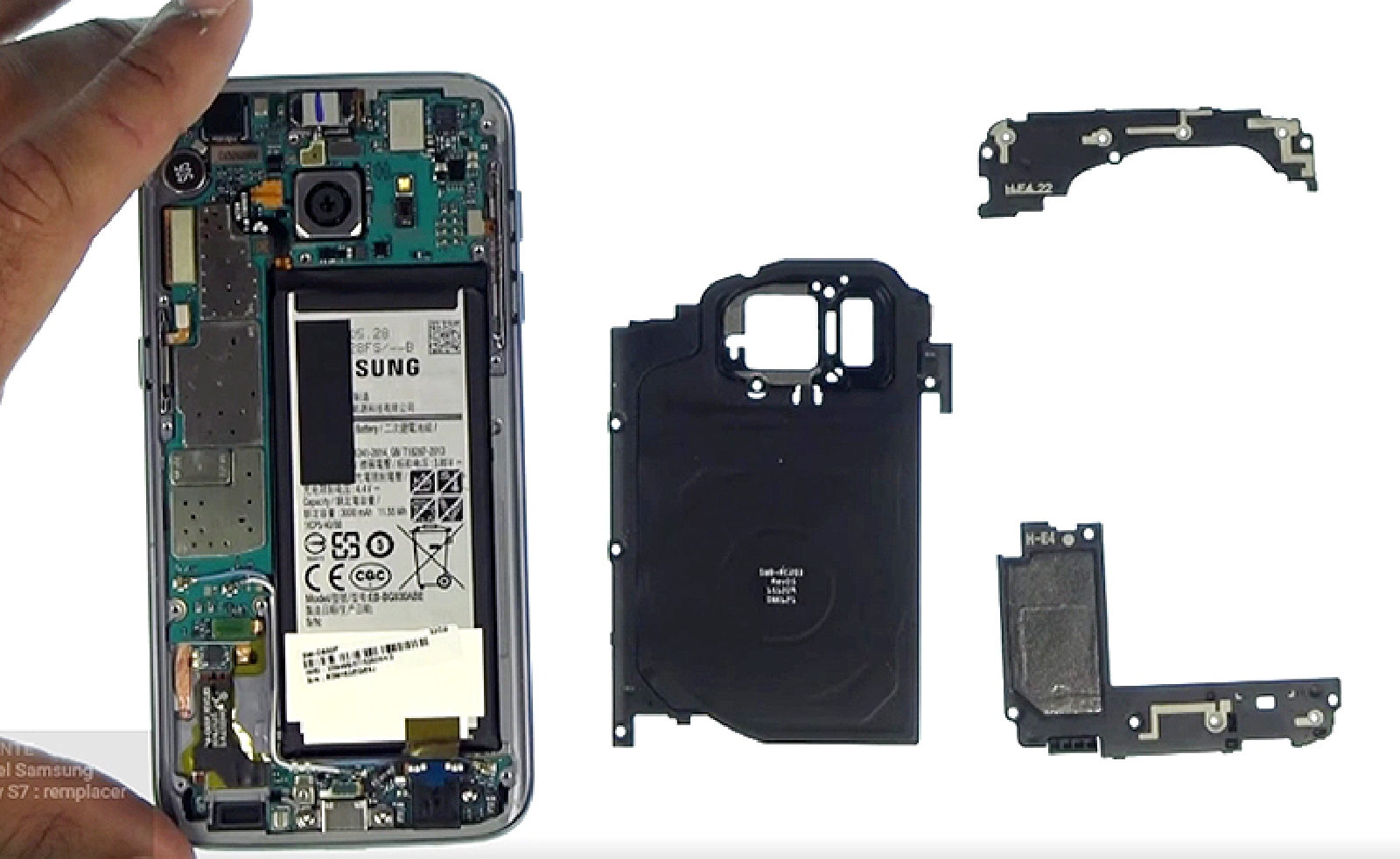 Changement d'écran (vitre+LCD) sur Galaxy S7 photo 4