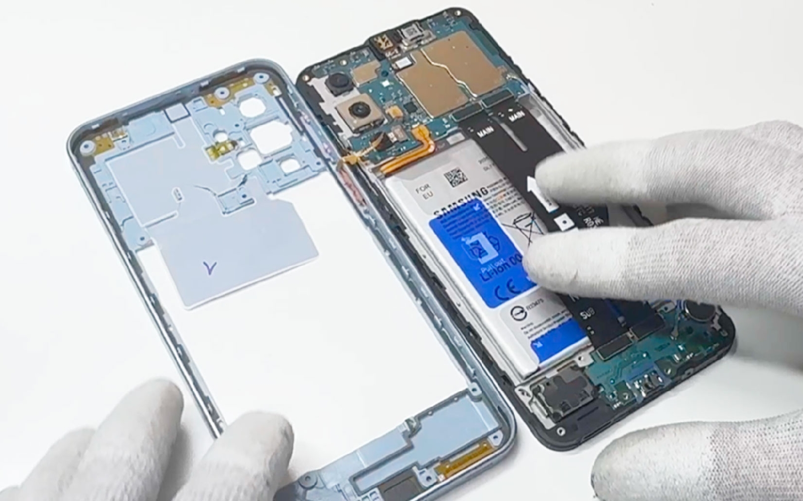 Comment changer le bloc écran sur Galaxy A17 4G photo 4