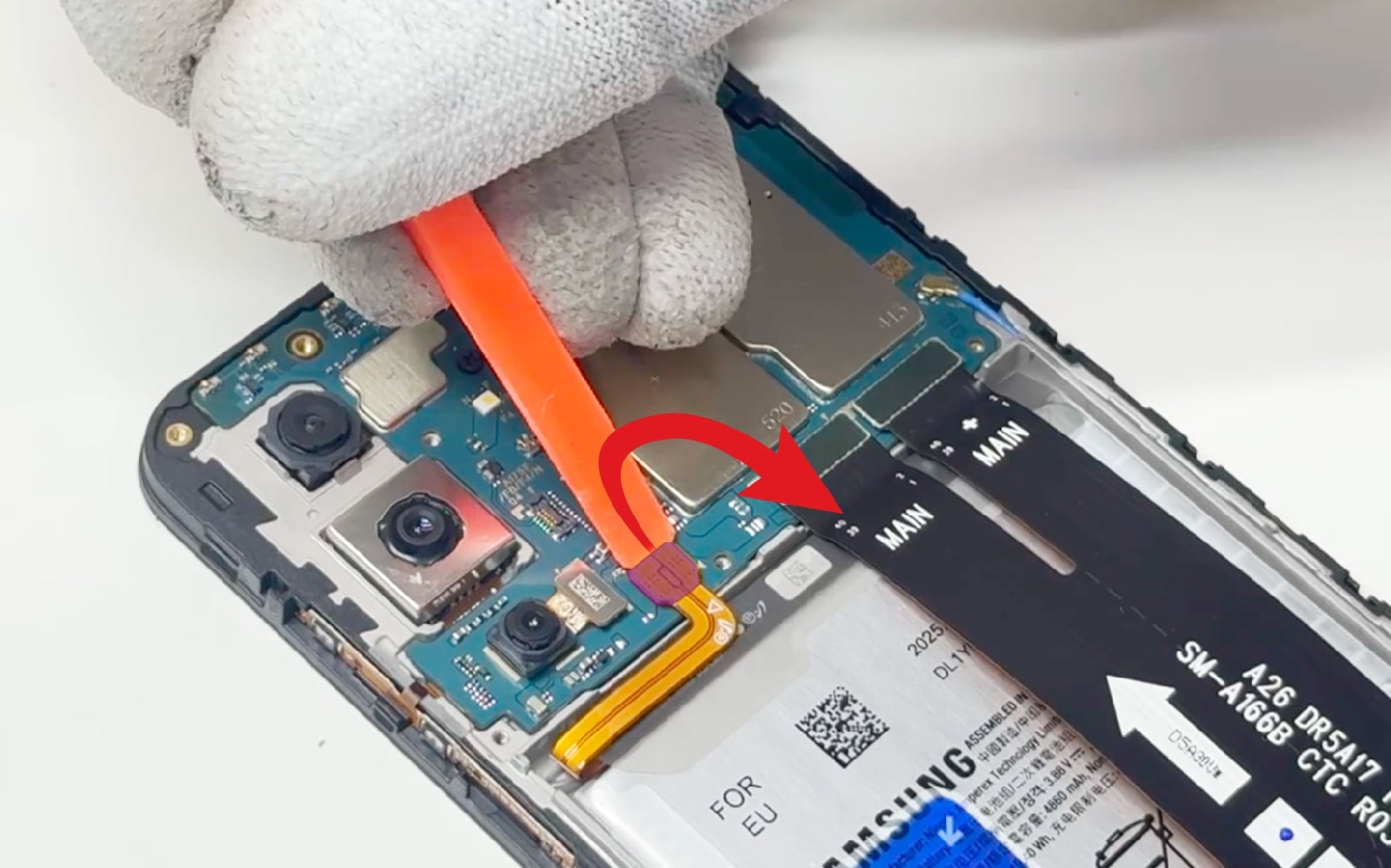 Comment changer la batterie sur Galaxy A17 4G photo 1