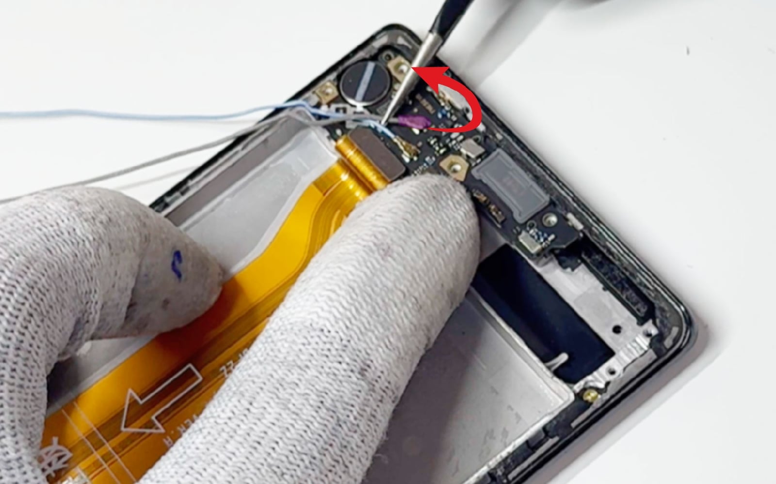 Guide de réparation sur Honor 70 photo 2