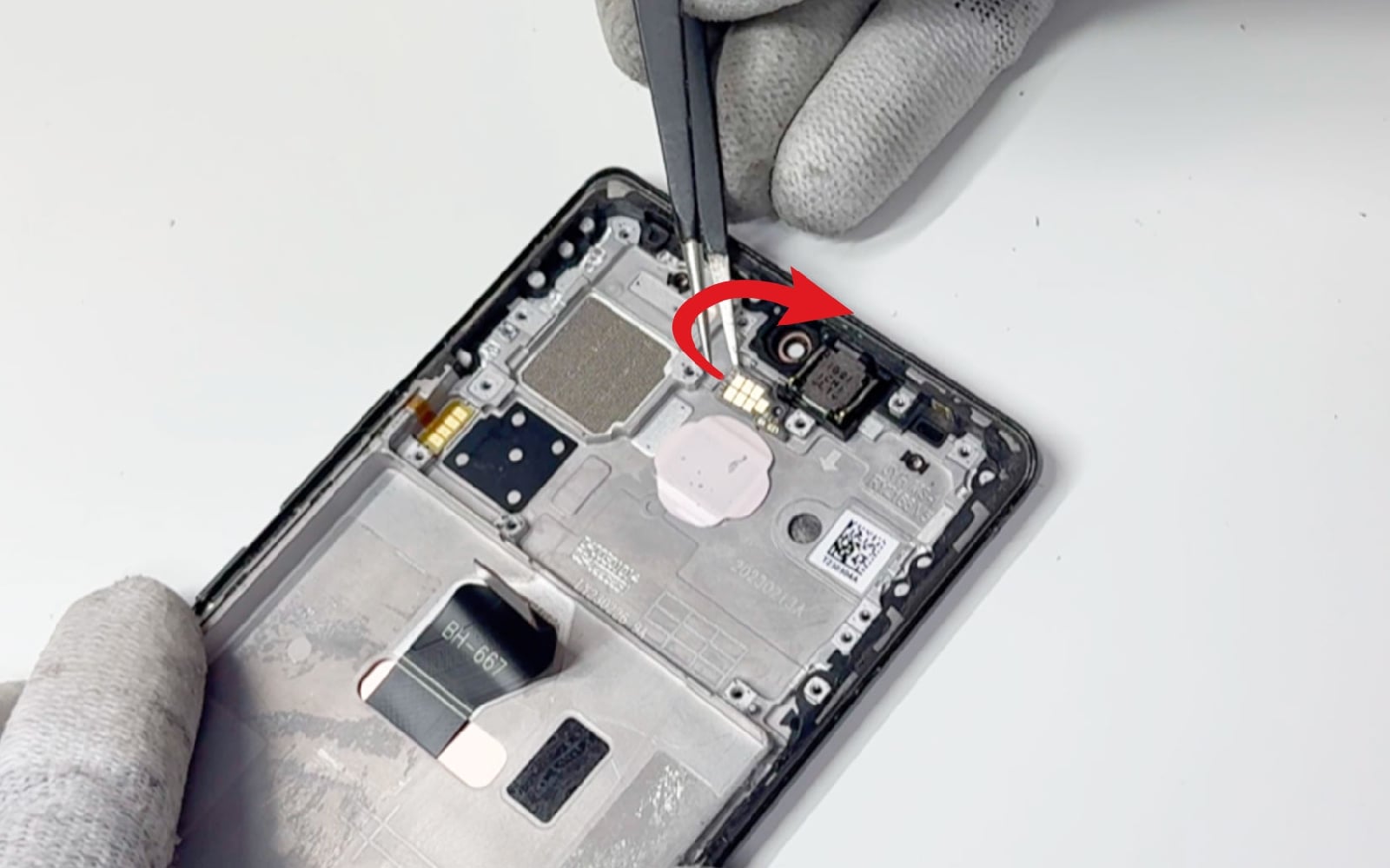 Comment changer l'écran sur Honor 70 photo 3