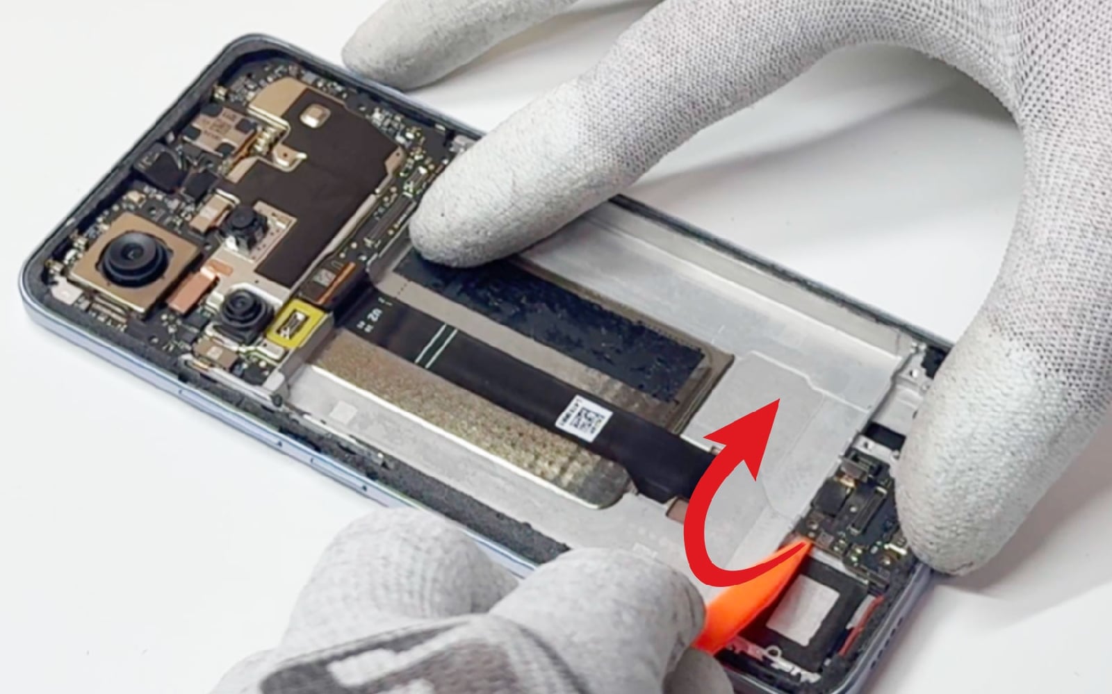 Comment changer le bloc écran sur Redmi Note 13 Pro+ photo 3