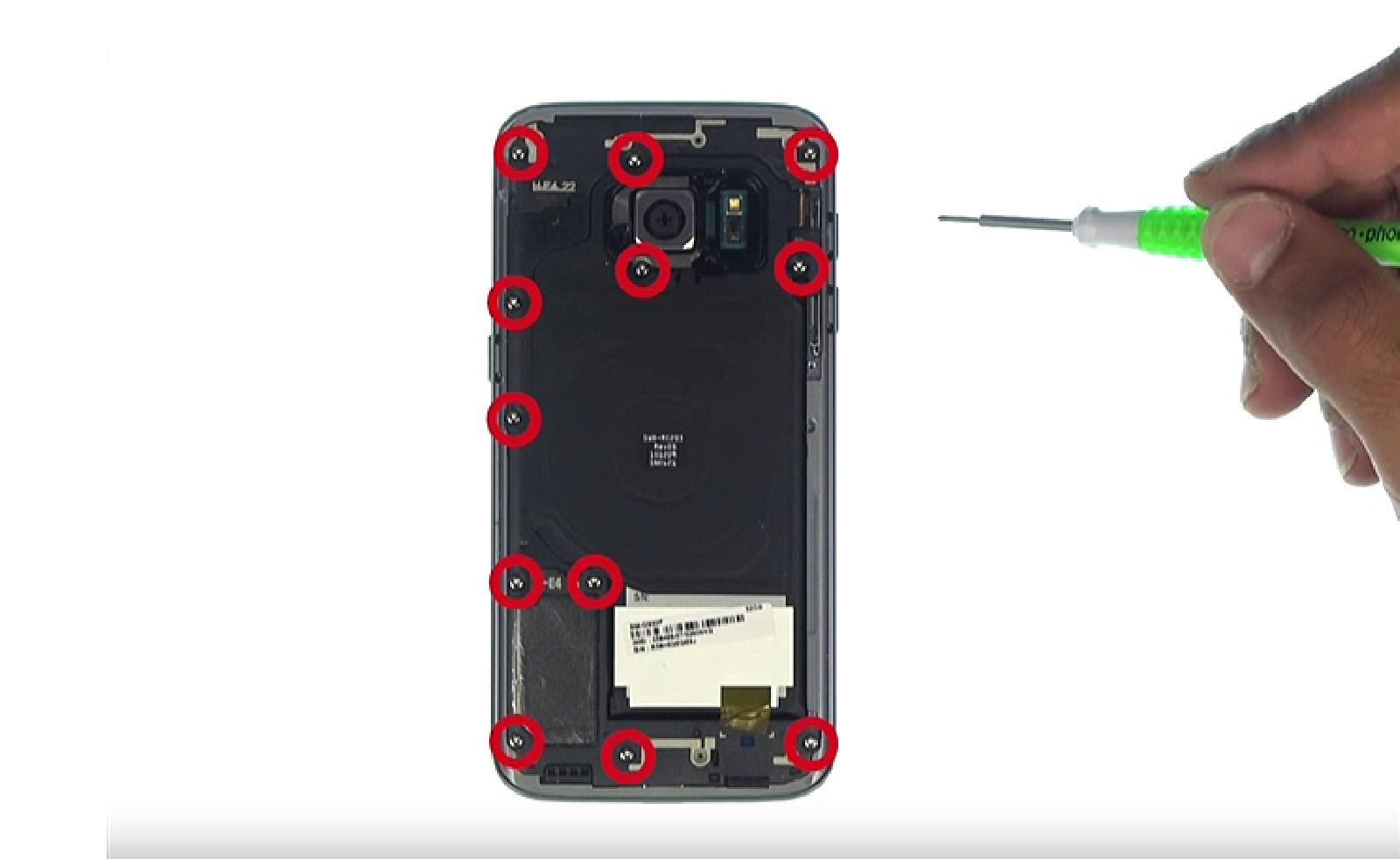 Changement de caméra avant sur Galaxy S7 photo 1