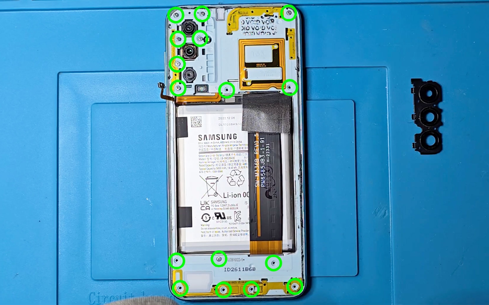 Comment changer le bloc écran sur Galaxy M23 photo 2