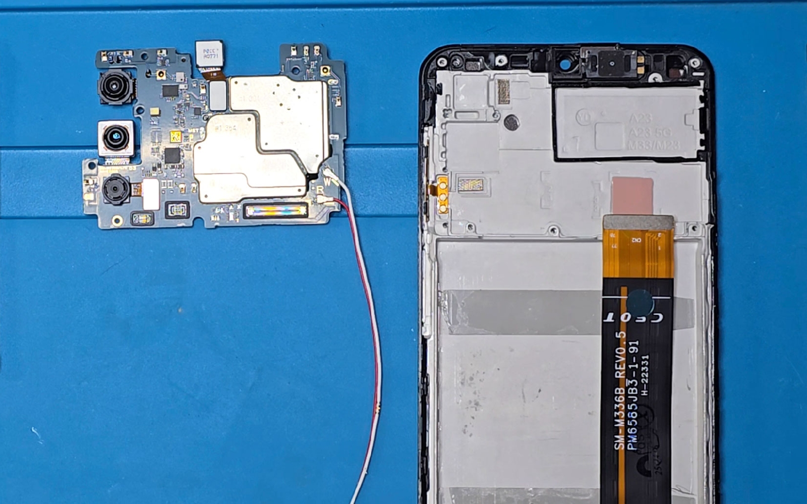 Comment changer le bloc écran sur Galaxy M23 photo 3