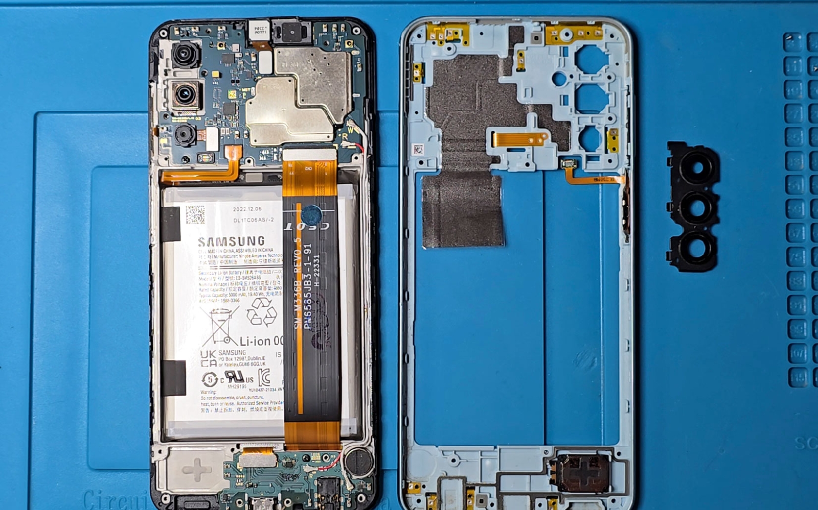 Comment changer la batterie sur Galaxy M23 photo 3