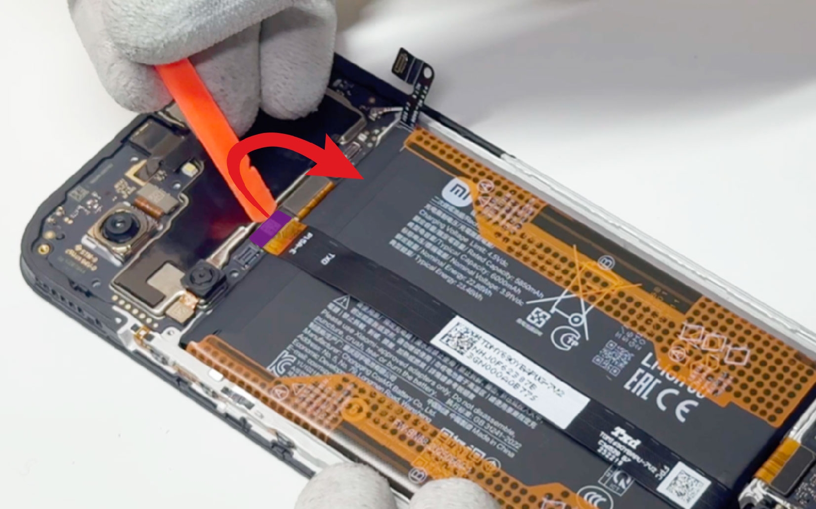 Comment changer la batterie sur Redmi 15C photo 1