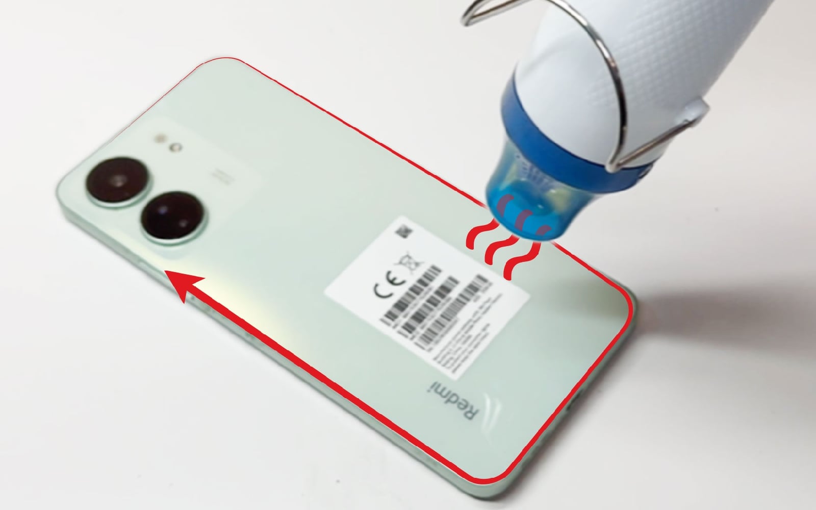 Comment changer le bloc écran sur Redmi 13C photo 2