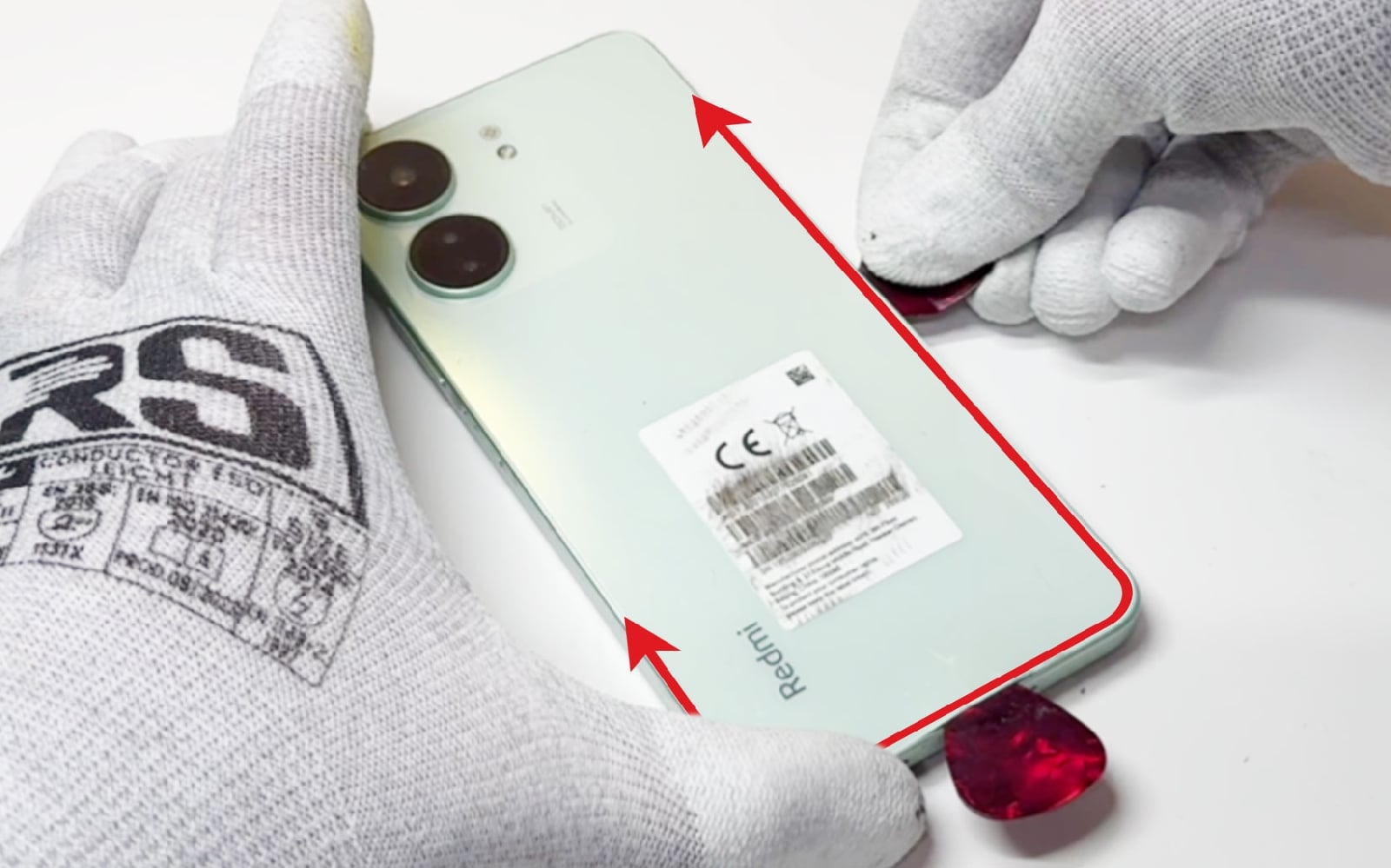 Comment changer le bloc écran sur Redmi 13C photo 2